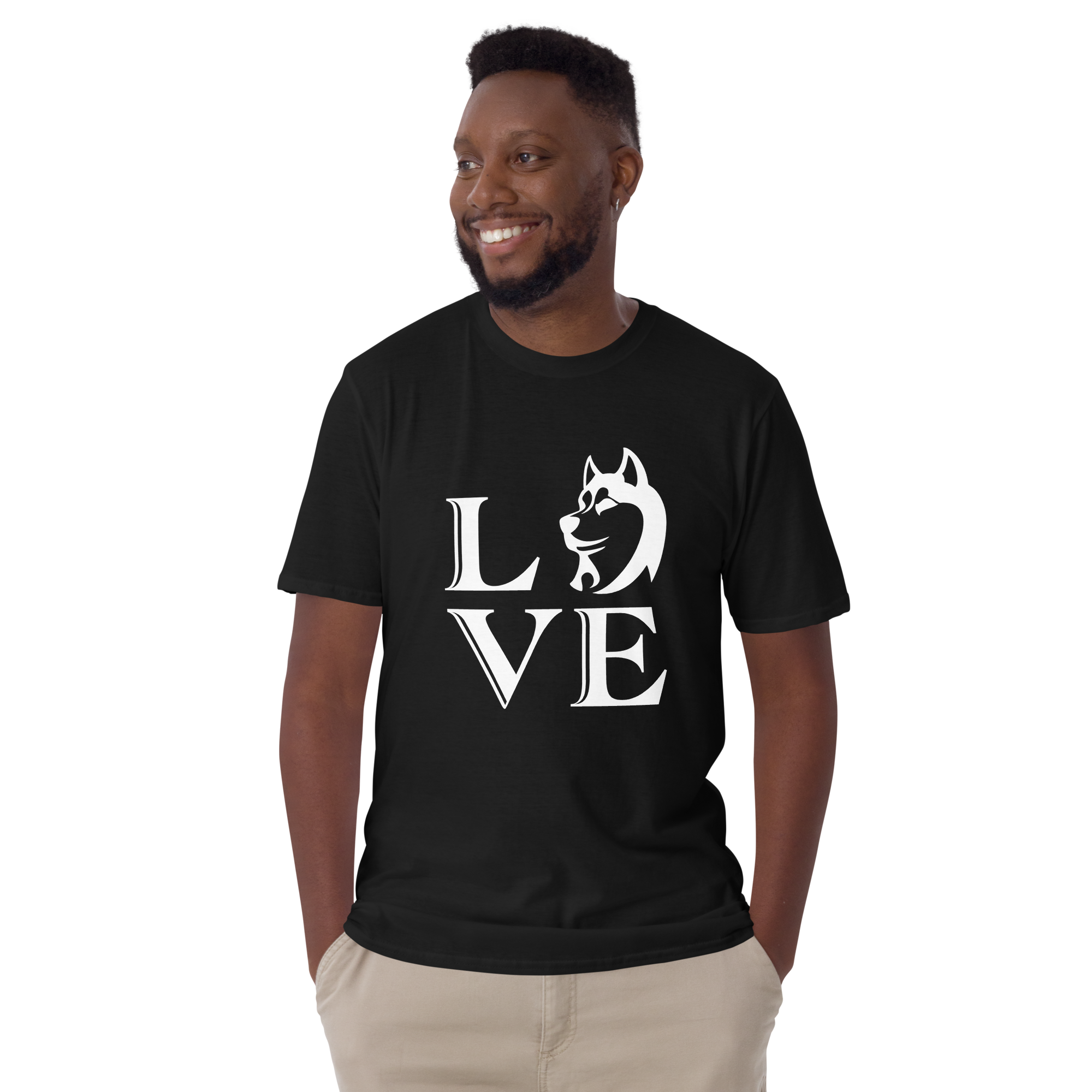 DOG LOVE unisex t-shirt