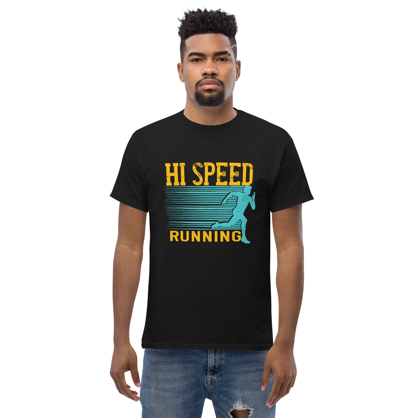 HIGH SPEED RUNNING unisex running t-shirt