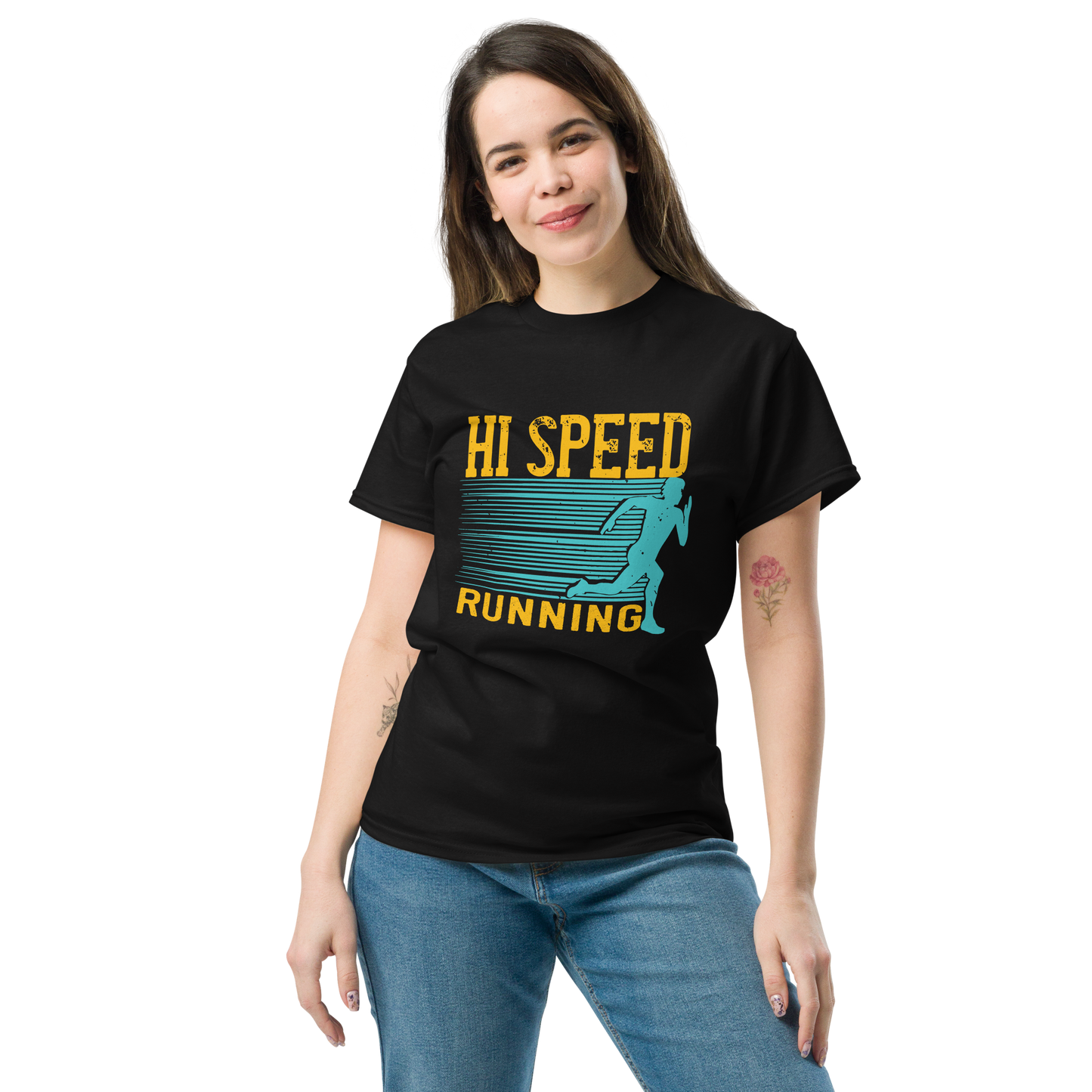 HIGH SPEED RUNNING unisex running t-shirt