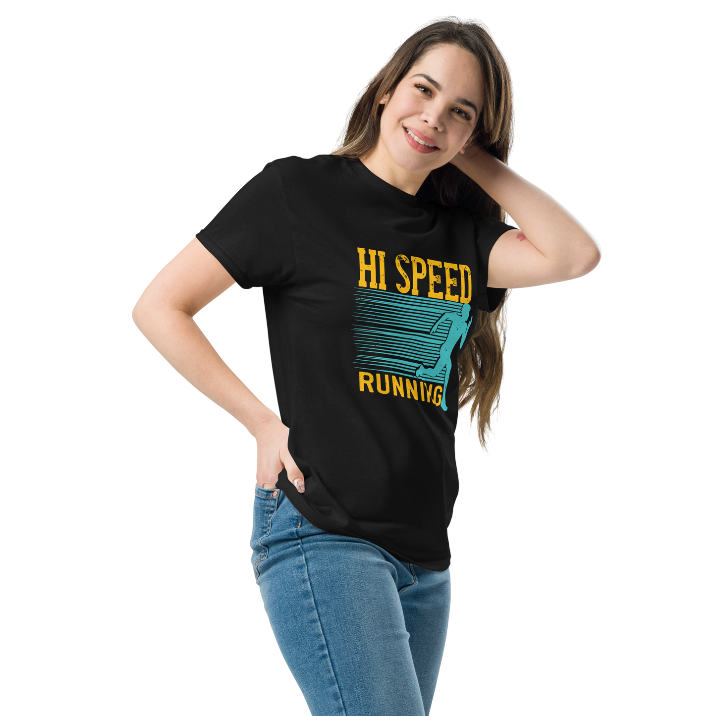 HIGH SPEED RUNNING unisex running t-shirt