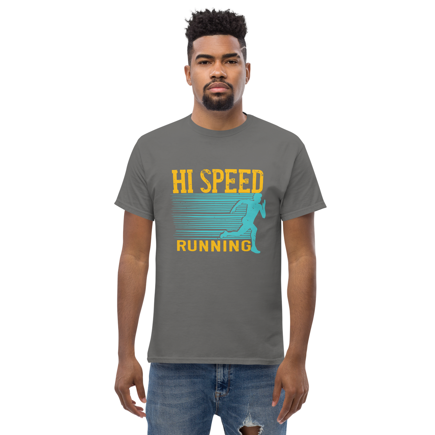 HIGH SPEED RUNNING unisex running t-shirt