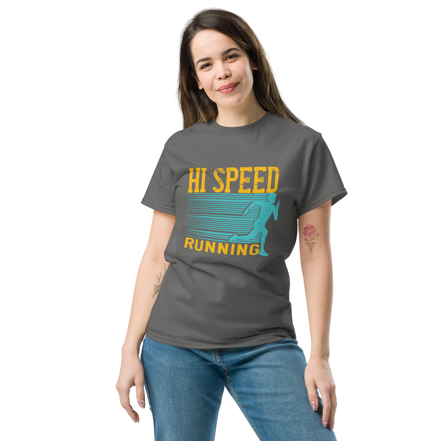HIGH SPEED RUNNING unisex running t-shirt