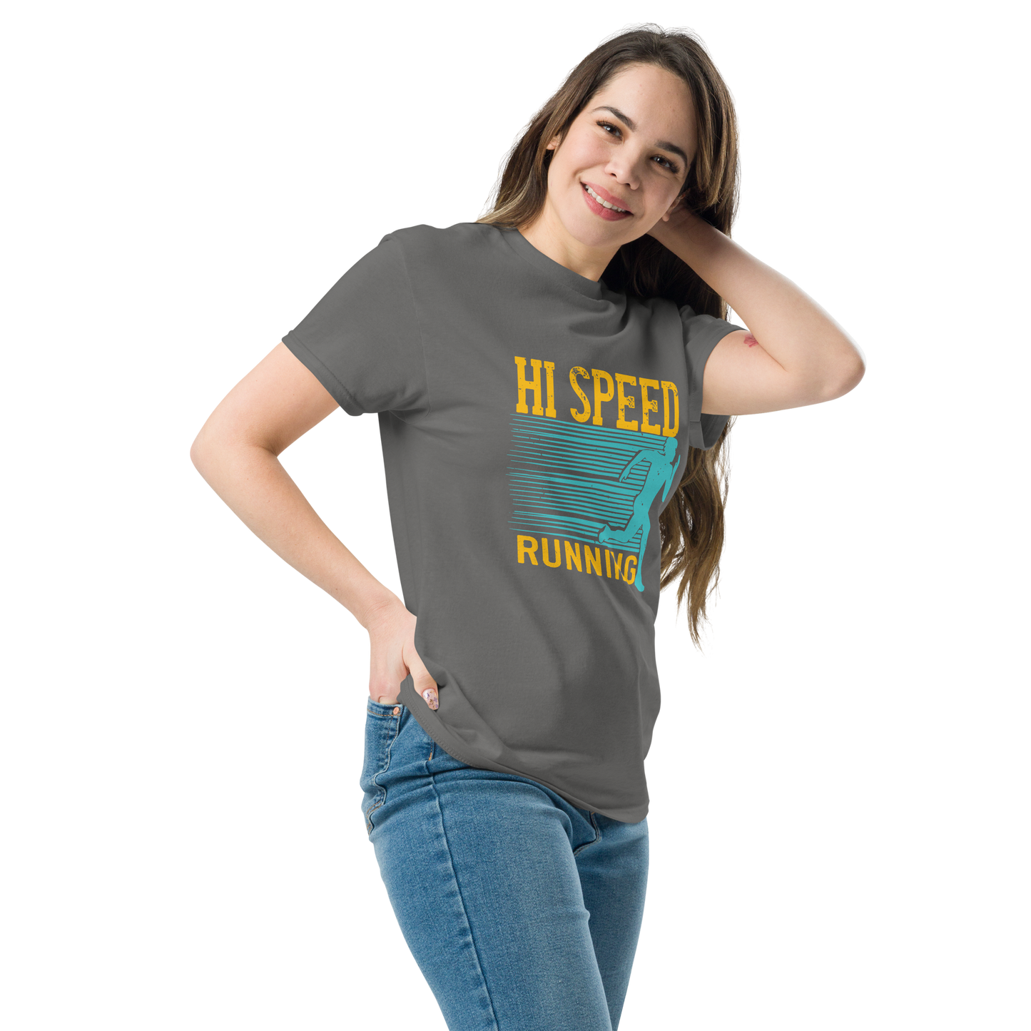 HIGH SPEED RUNNING unisex running t-shirt