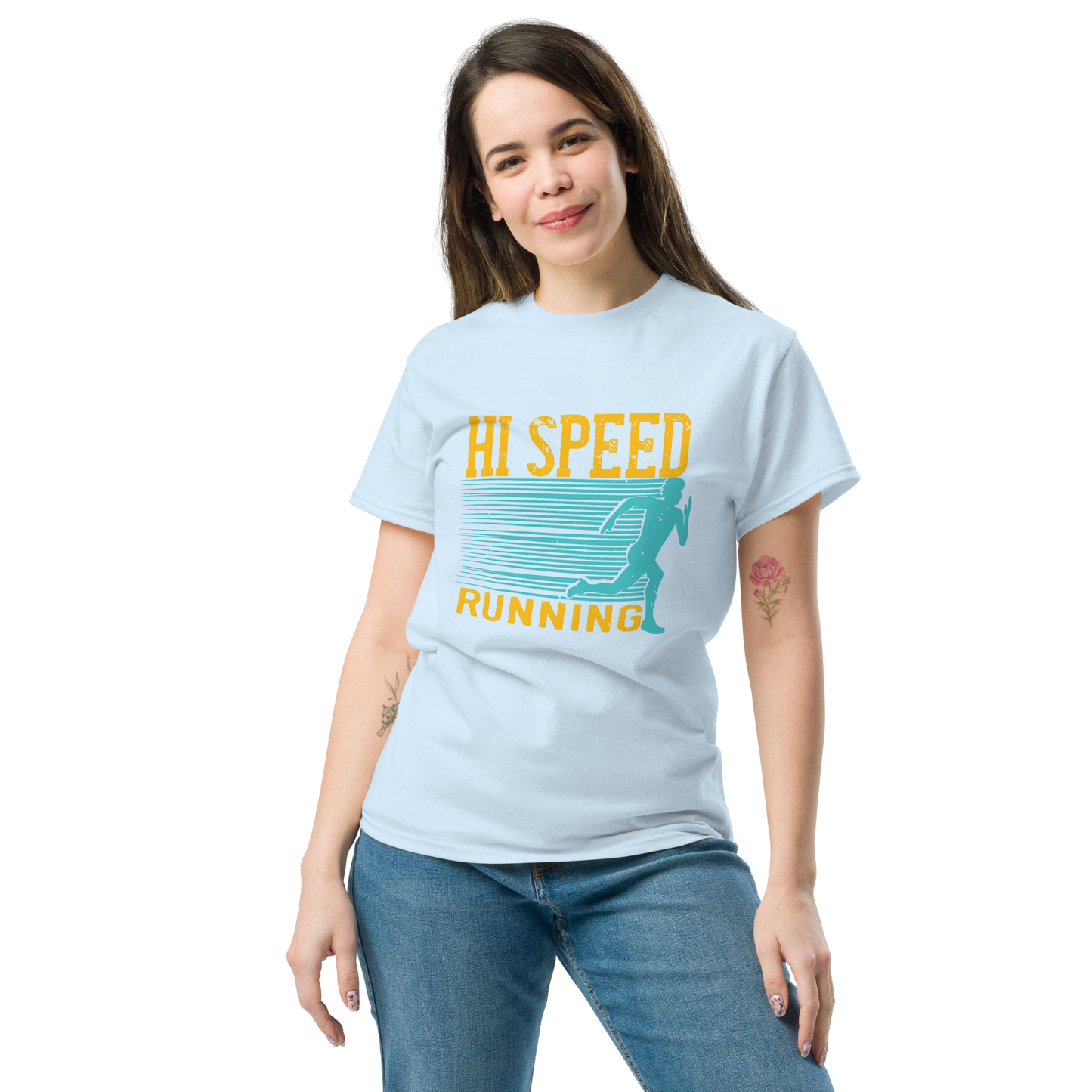HIGH SPEED RUNNING unisex running t-shirt