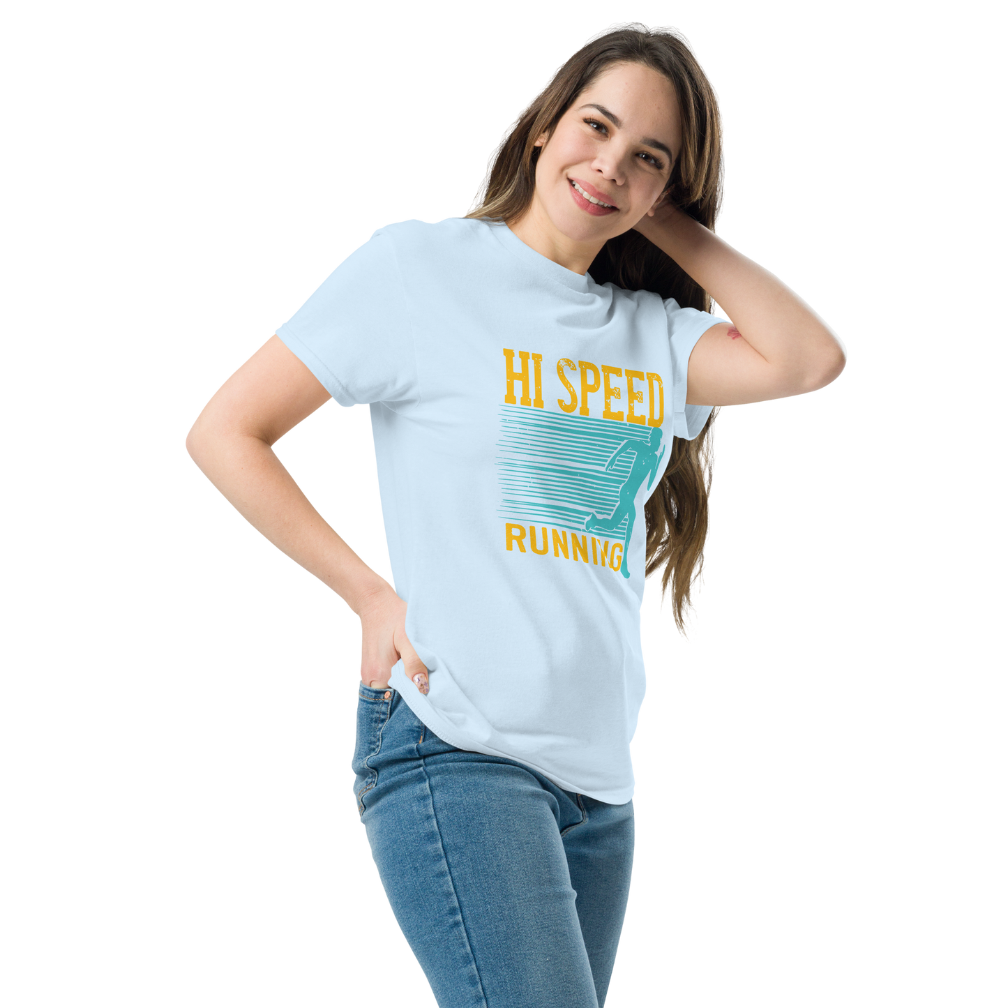 HIGH SPEED RUNNING unisex running t-shirt