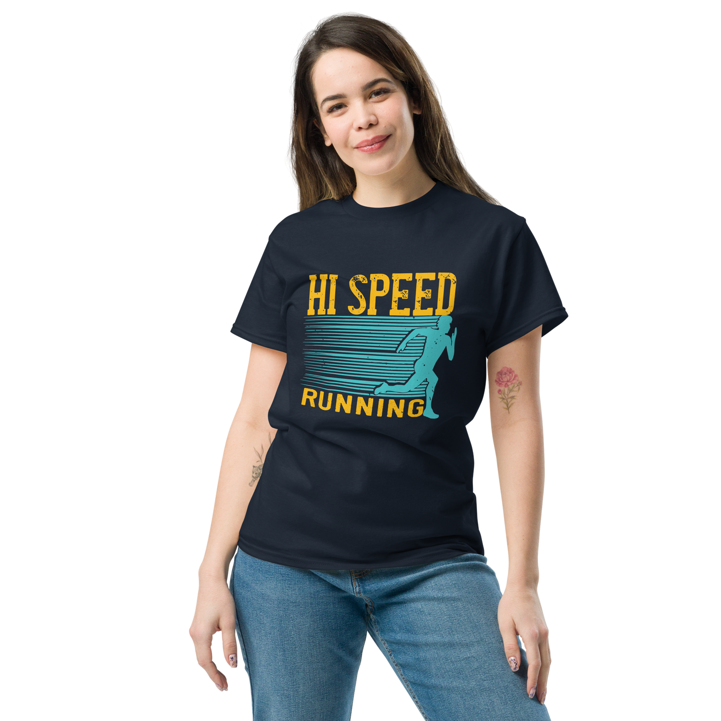 HIGH SPEED RUNNING unisex running t-shirt