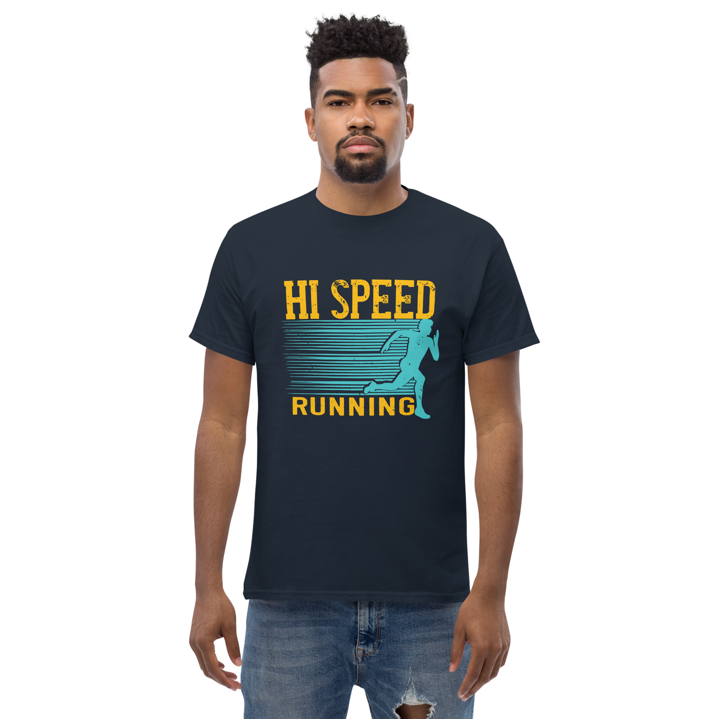 HIGH SPEED RUNNING unisex running t-shirt