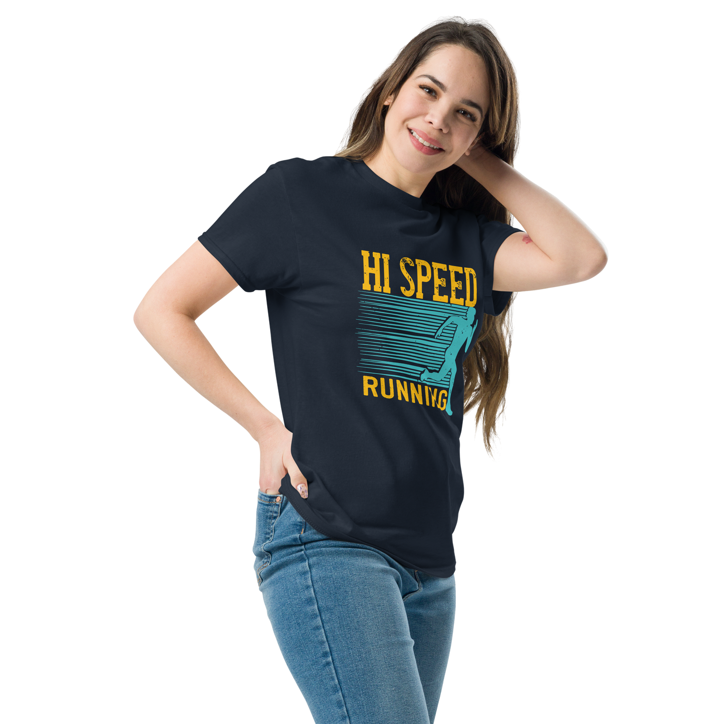 HIGH SPEED RUNNING unisex running t-shirt