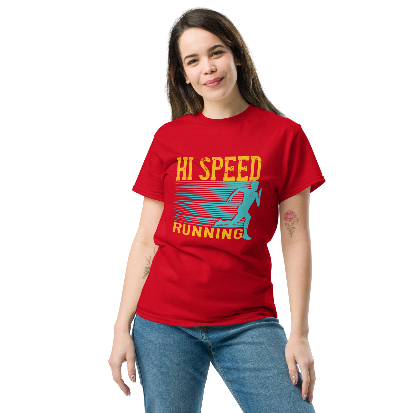 HIGH SPEED RUNNING unisex running t-shirt