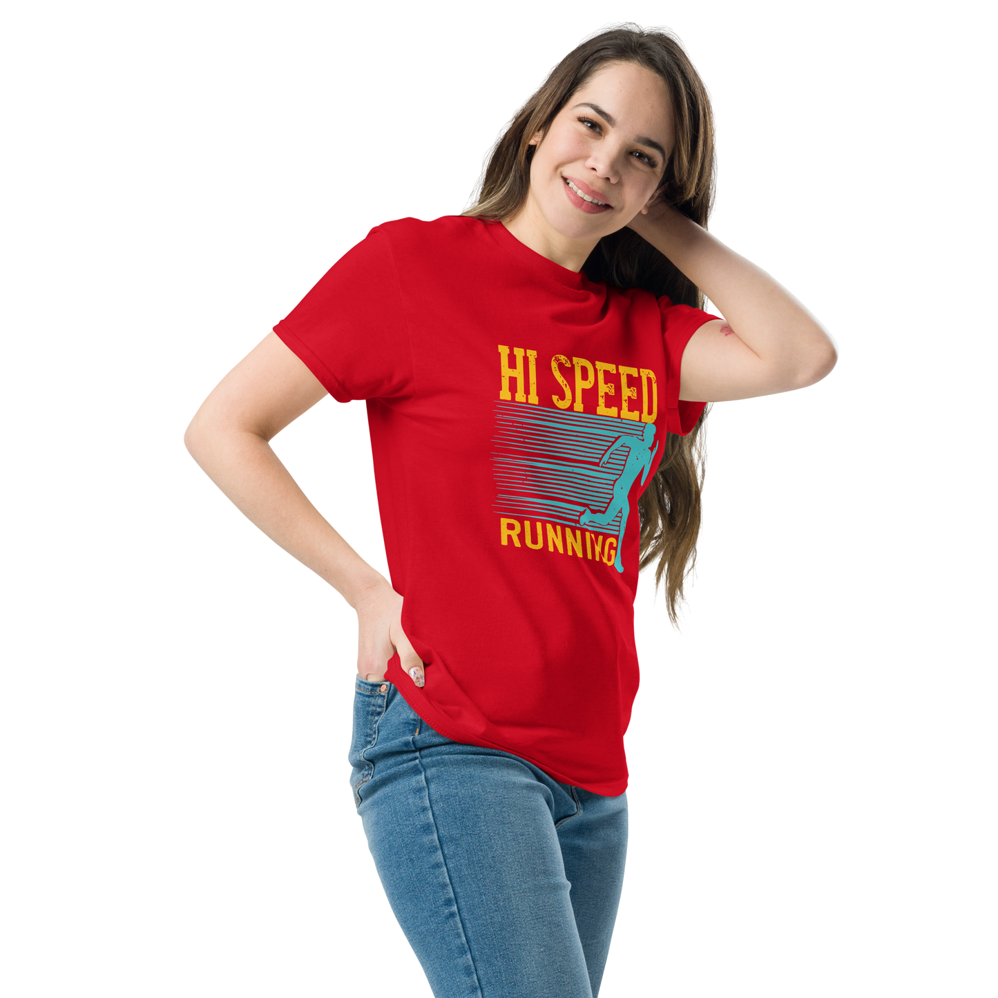 HIGH SPEED RUNNING unisex running t-shirt