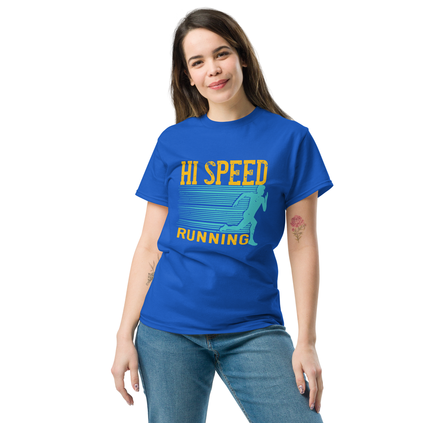 HIGH SPEED RUNNING unisex running t-shirt