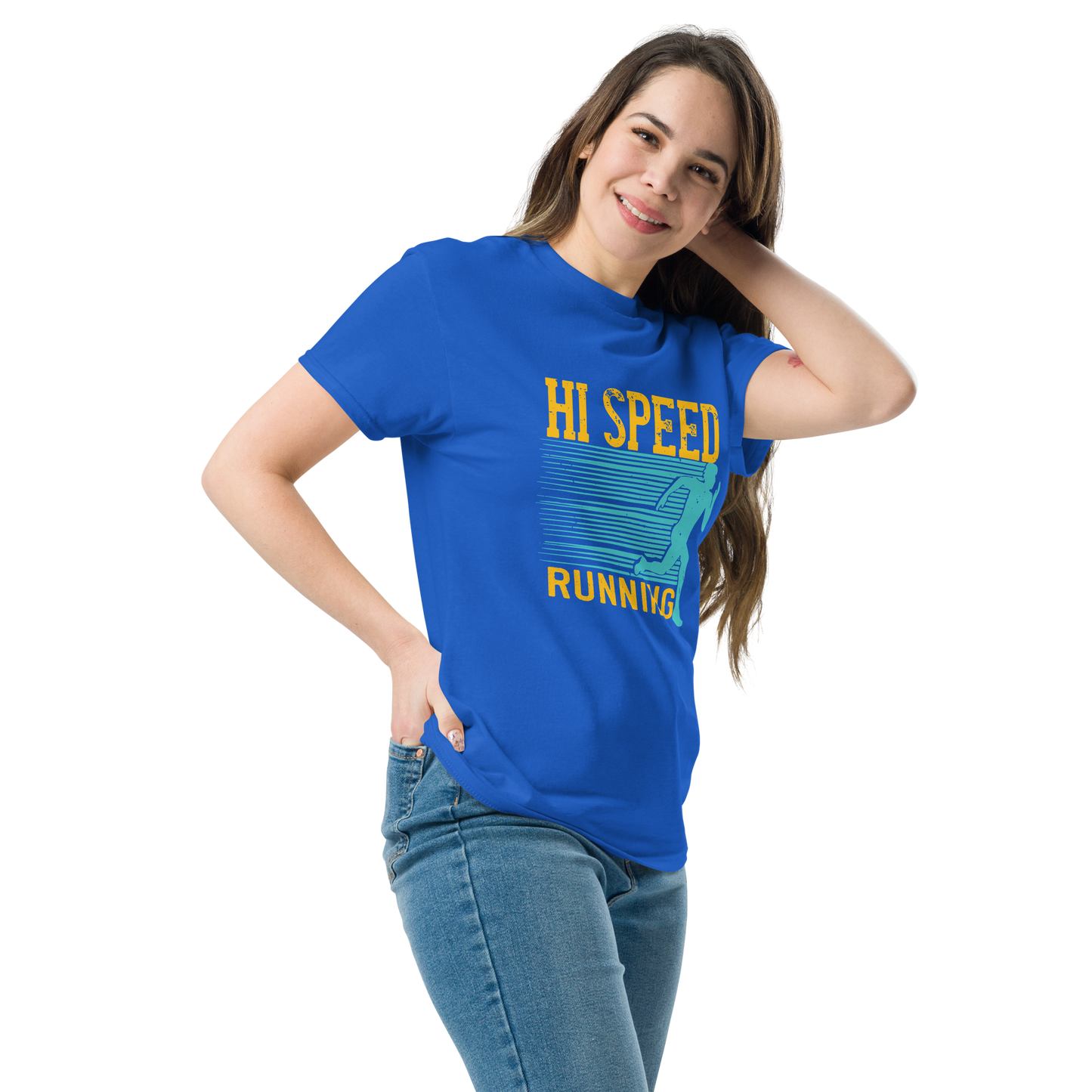 HIGH SPEED RUNNING unisex running t-shirt