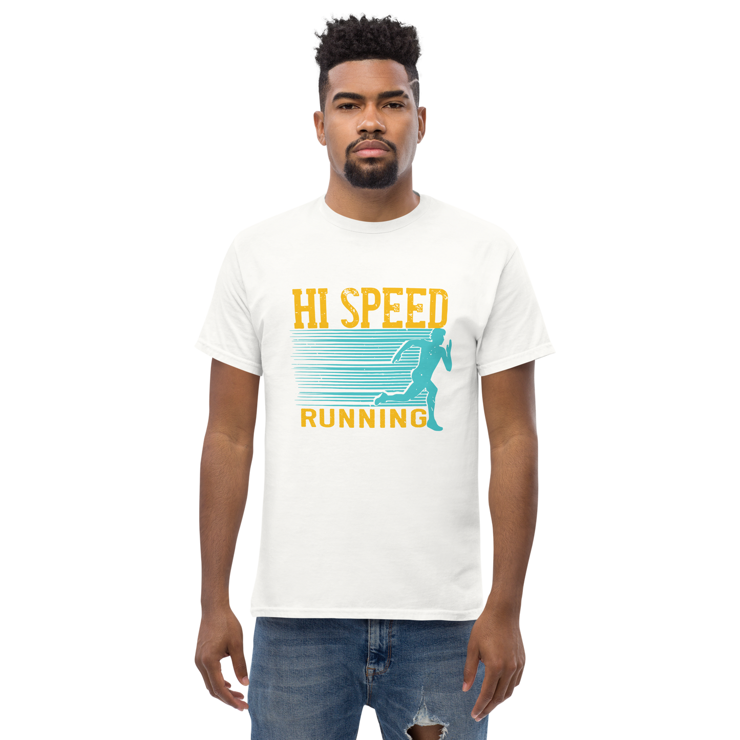HIGH SPEED RUNNING unisex running t-shirt