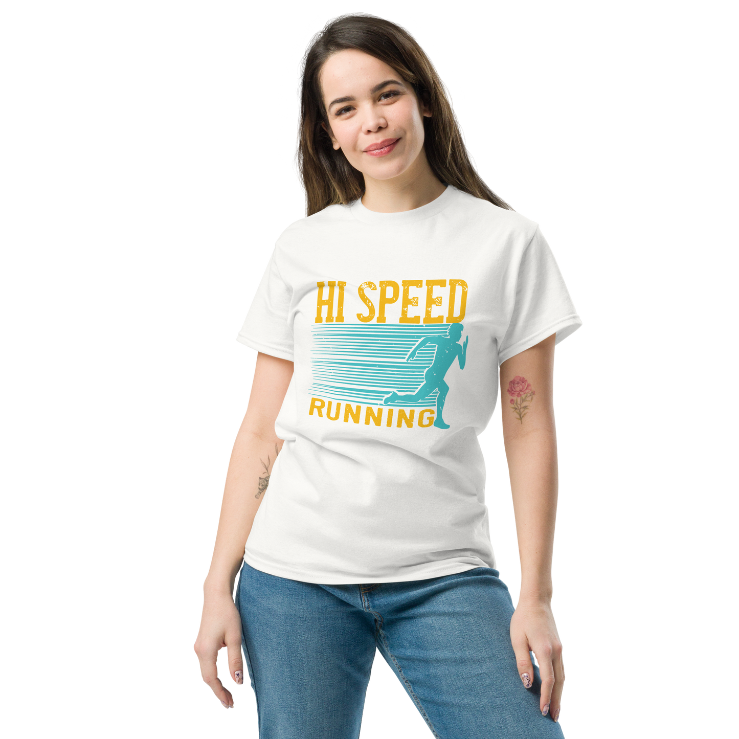 HIGH SPEED RUNNING unisex running t-shirt