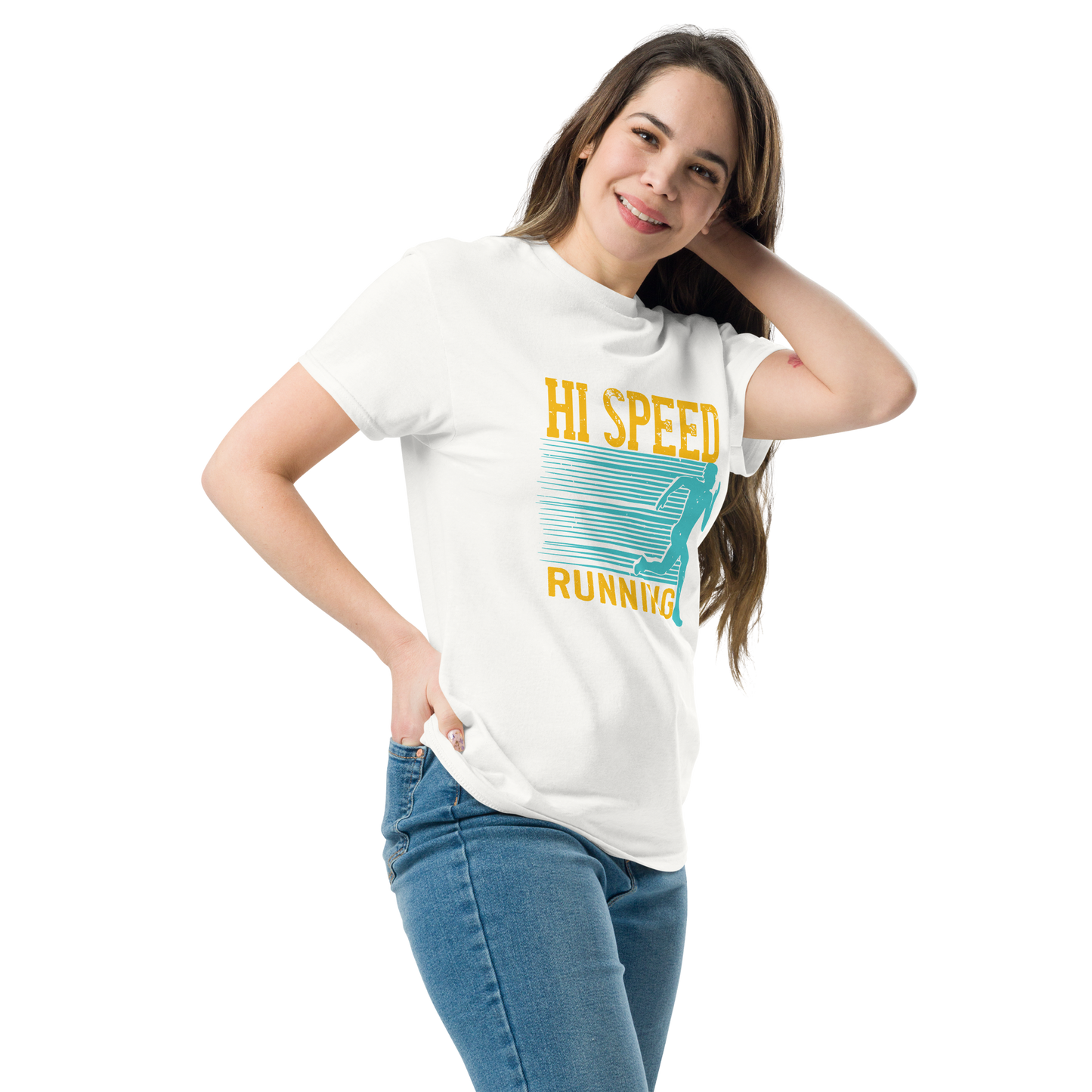 HIGH SPEED RUNNING unisex running t-shirt