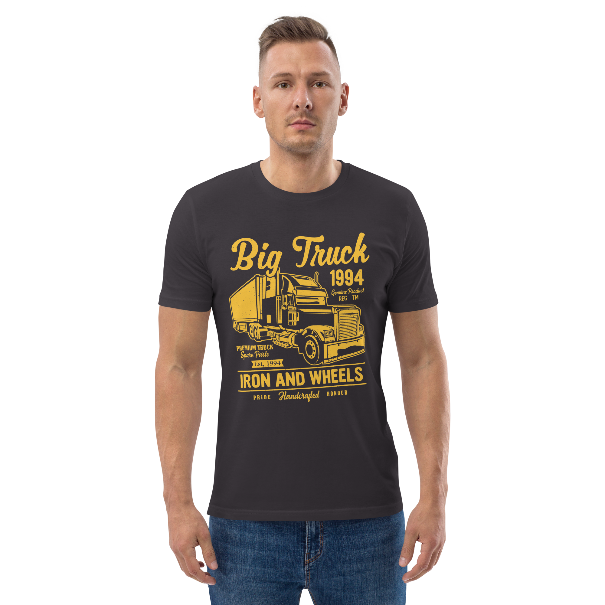 BIG TRUCK 1994 Unisex-T-Shirt aus Bio-Baumwolle
