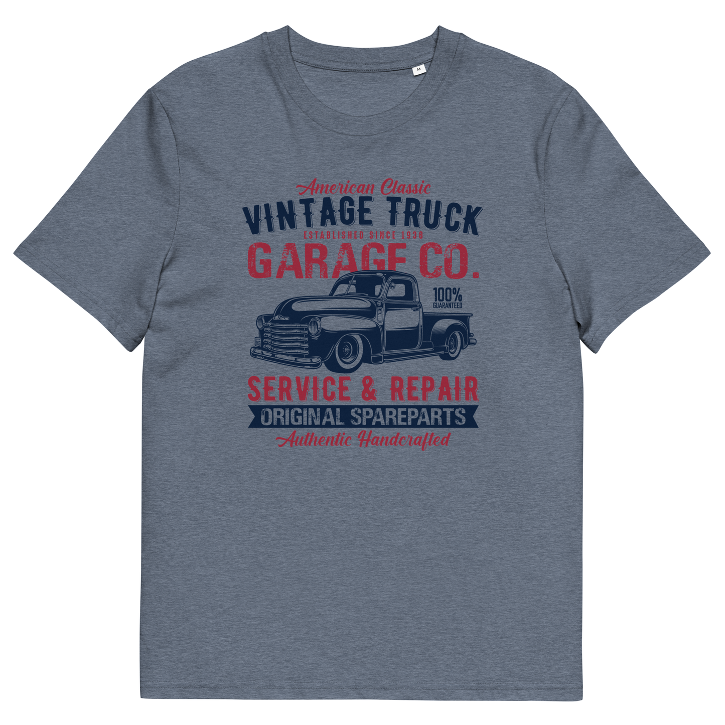 VINTAGE TRUCK Unisex organic cotton t-shirt