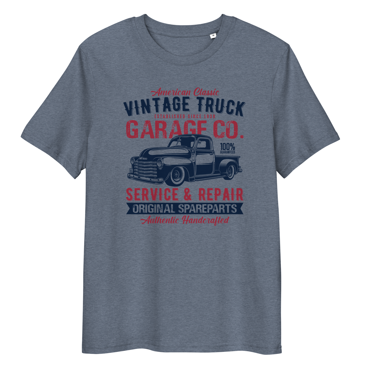 VINTAGE TRUCK Unisex organic cotton t-shirt