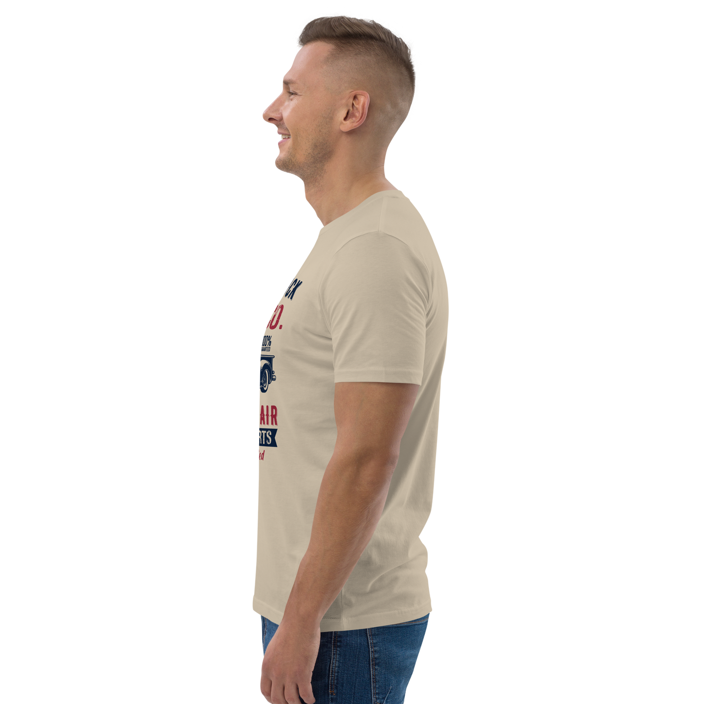 VINTAGE TRUCK Unisex organic cotton t-shirt