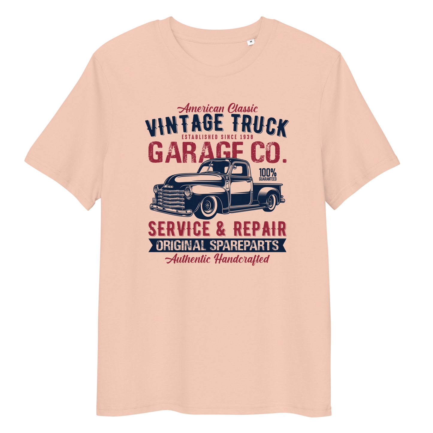 VINTAGE TRUCK Unisex organic cotton t-shirt
