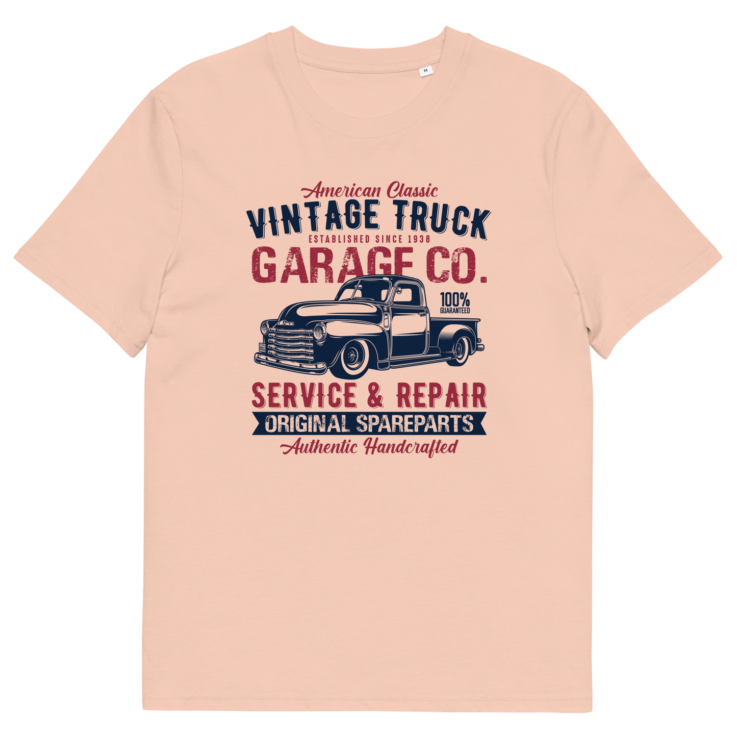 VINTAGE TRUCK Unisex organic cotton t-shirt