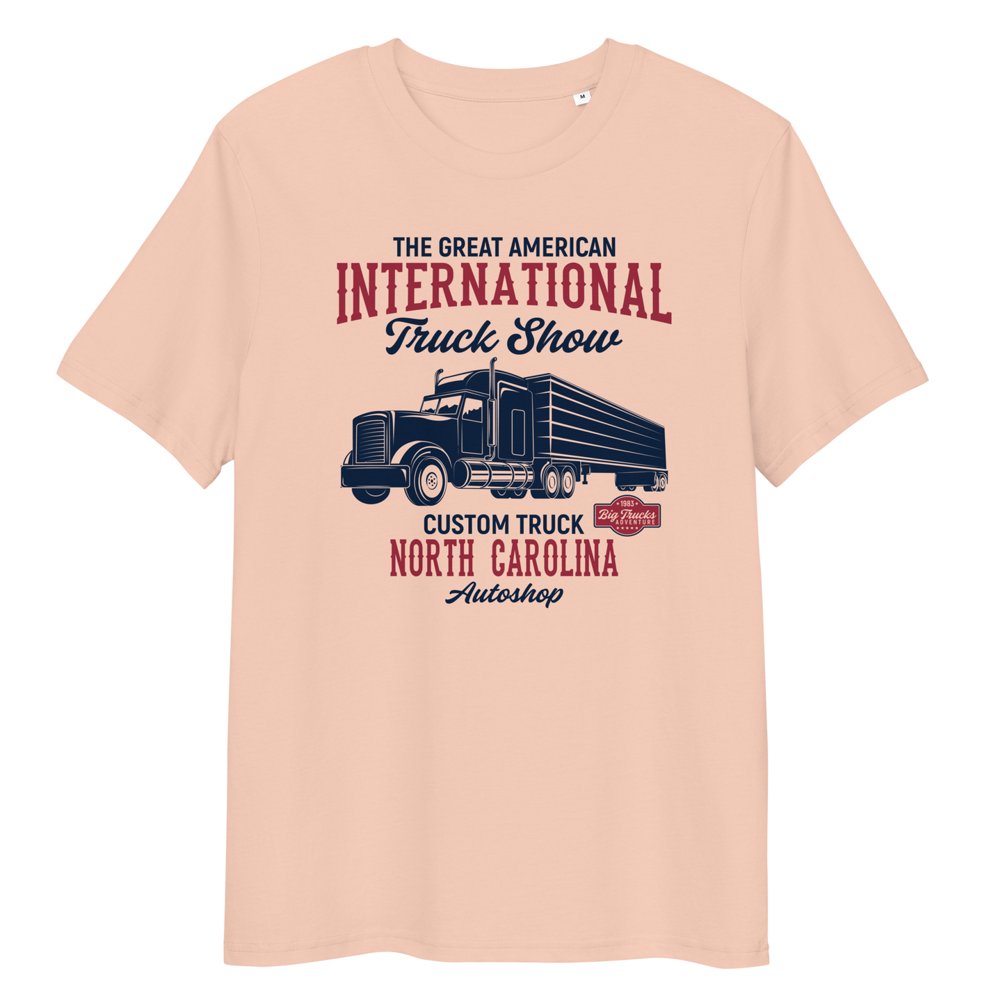INTERNATIONAL TRUCK SHOW Unisex organic cotton t-shirt
