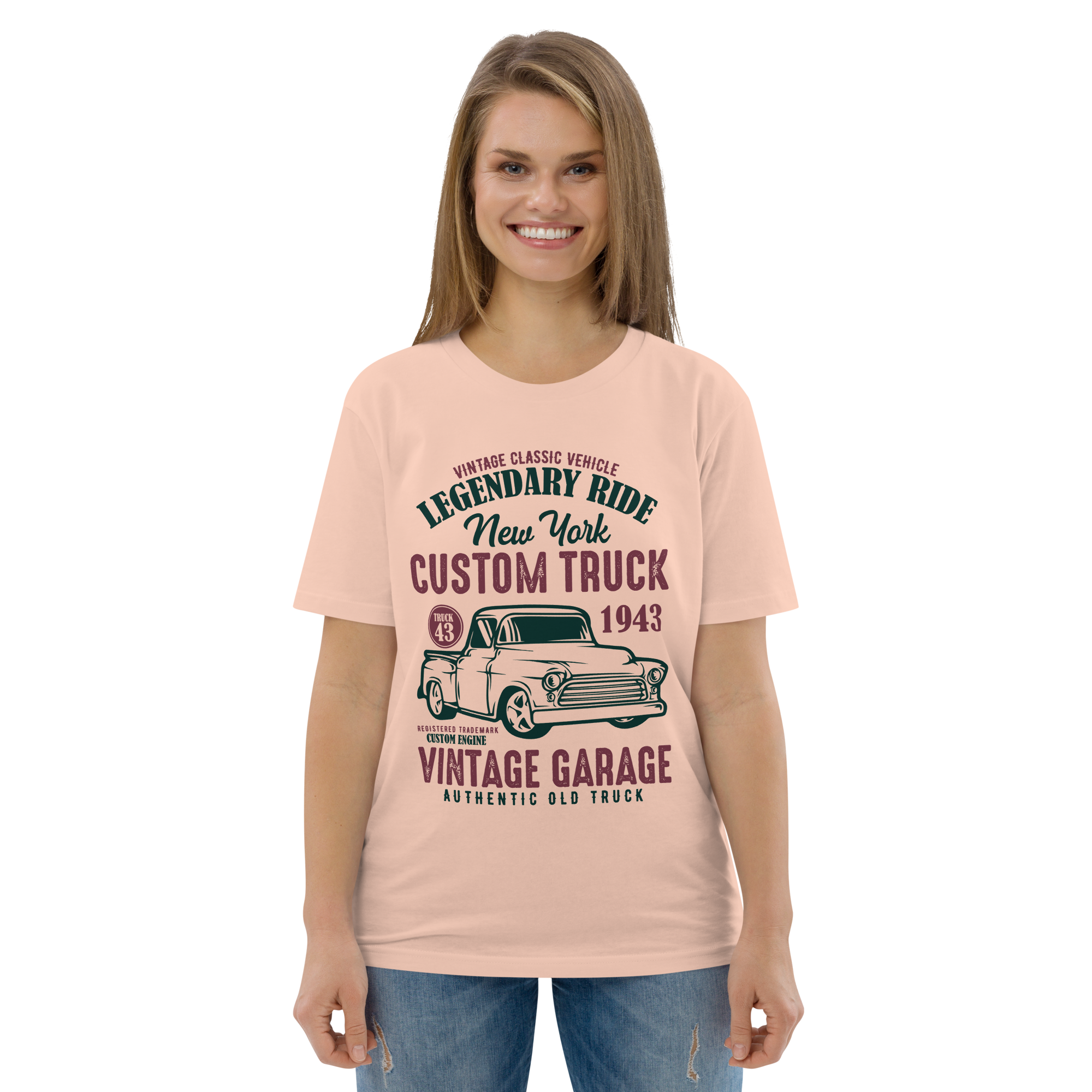 NEW YORK CUSTOM TRUCK unisex t-shirt