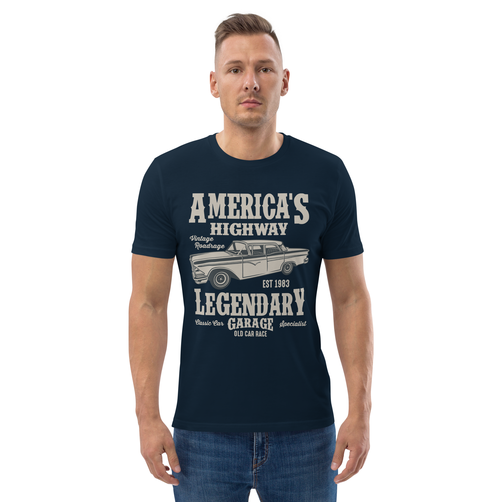 AMERICA'S HIGHWAY unisex t-shirt