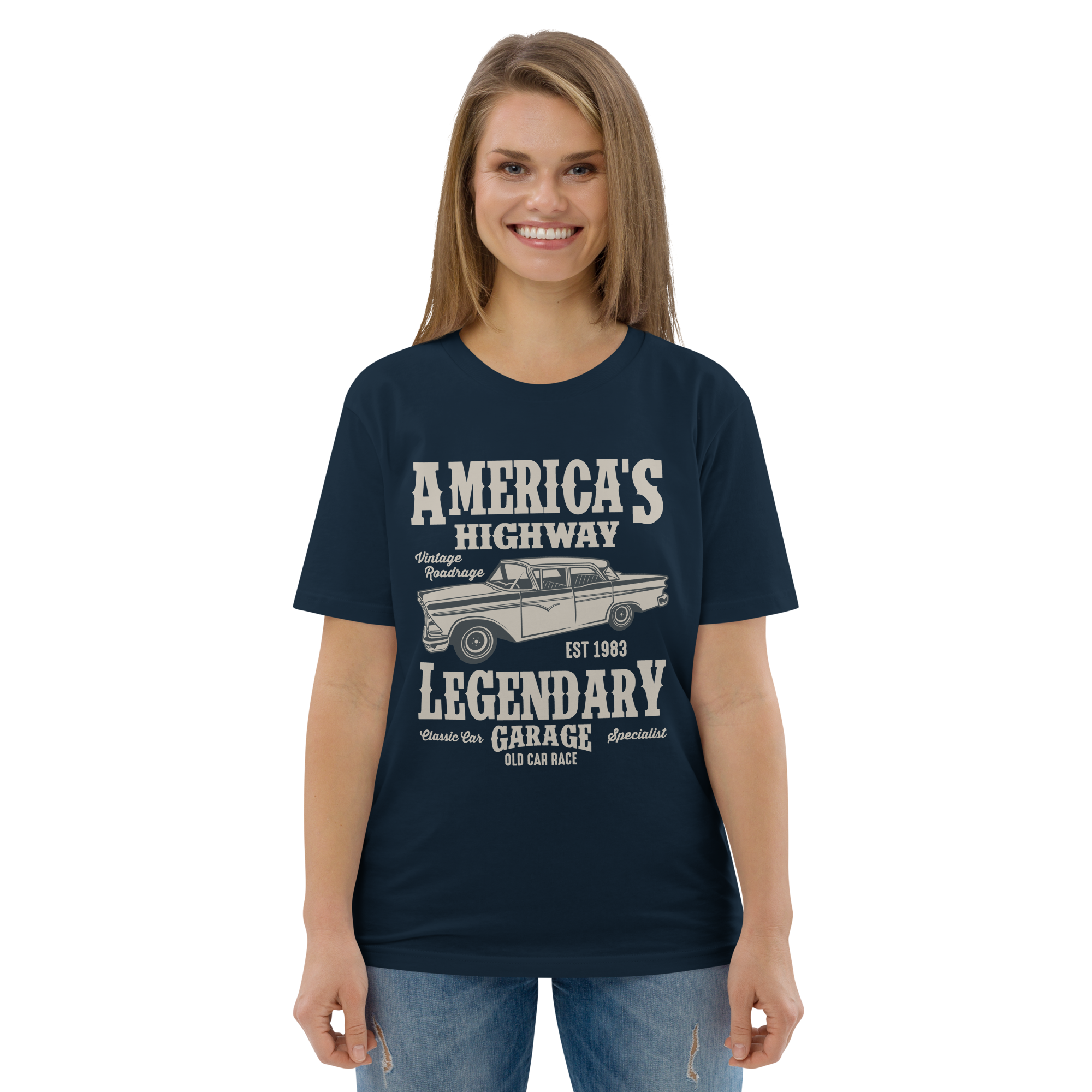 AMERICA'S HIGHWAY unisex t-shirt