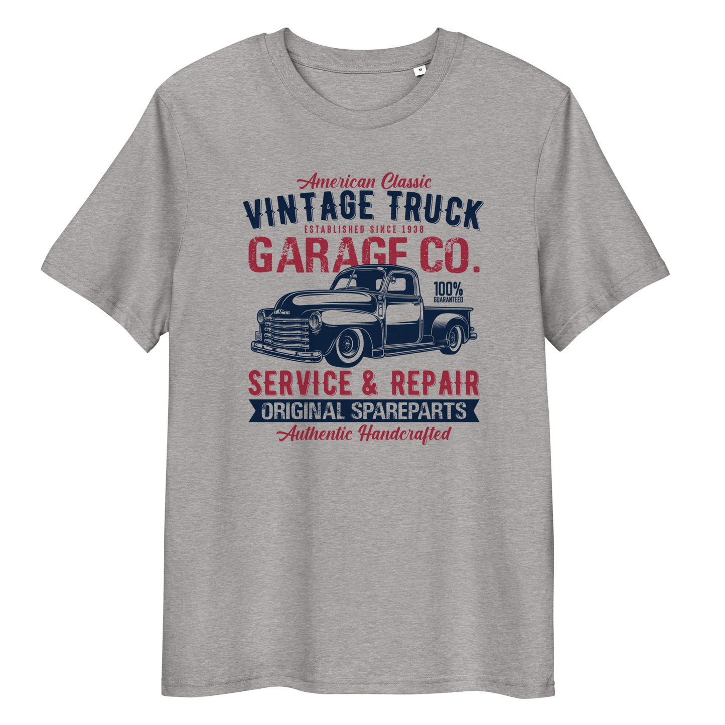 VINTAGE TRUCK Unisex organic cotton t-shirt