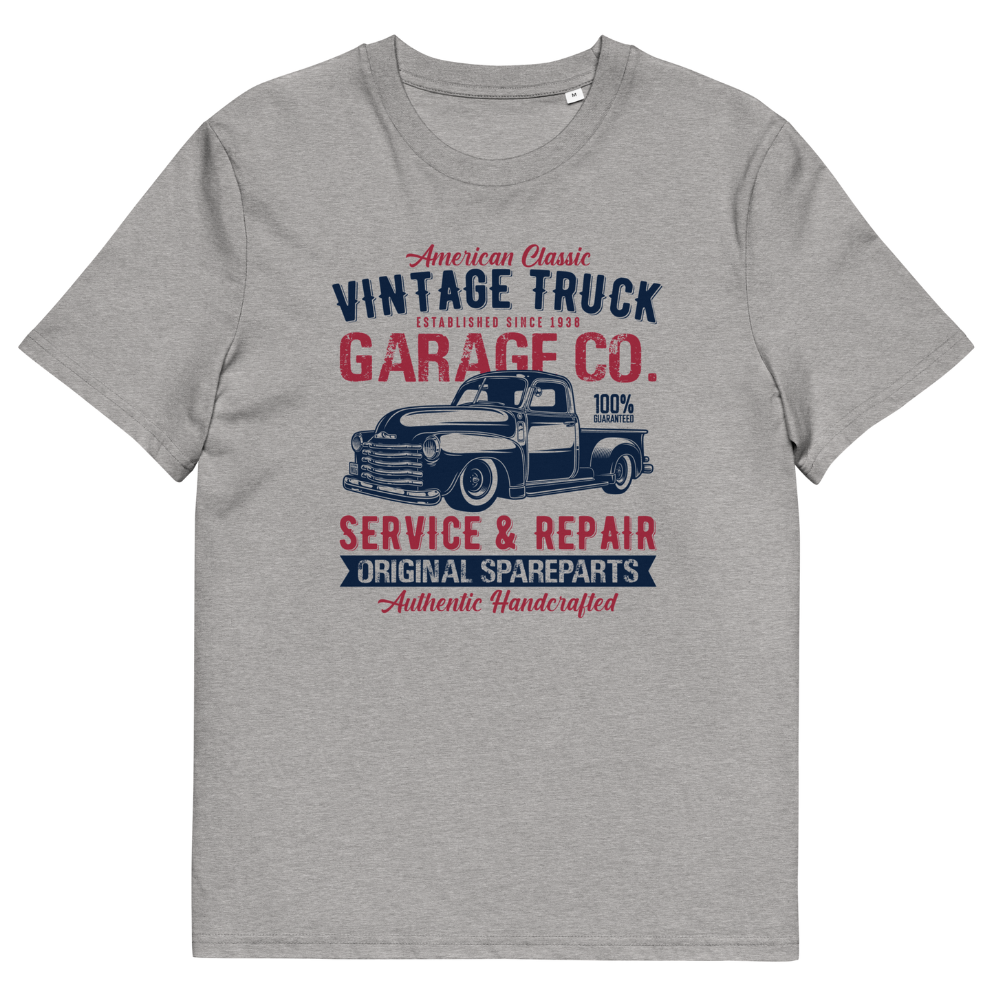 VINTAGE TRUCK Unisex organic cotton t-shirt