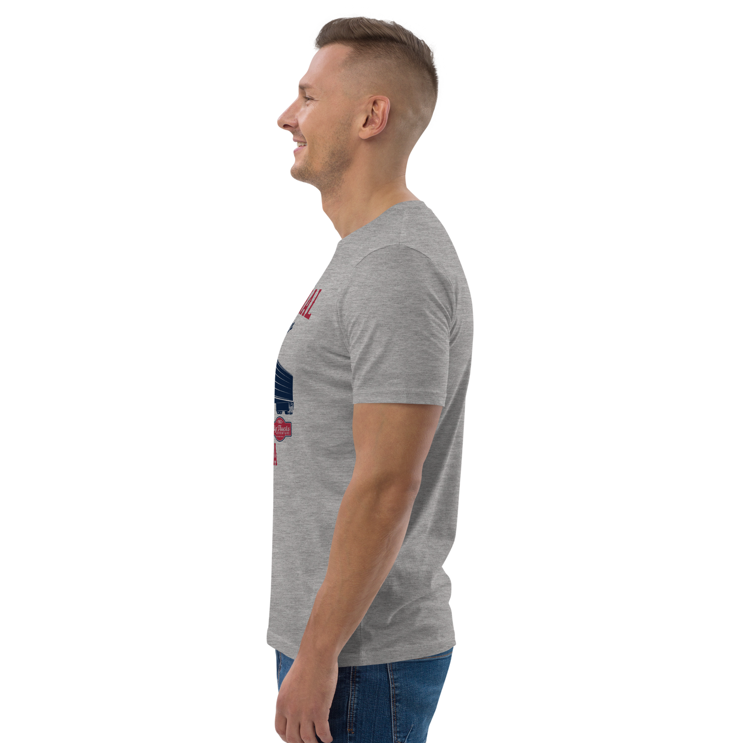 INTERNATIONAL TRUCK SHOW Unisex organic cotton t-shirt