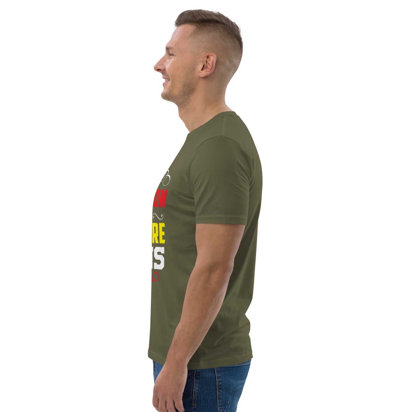 ADVENTURE BEGINS Unisex organic cotton t-shirt