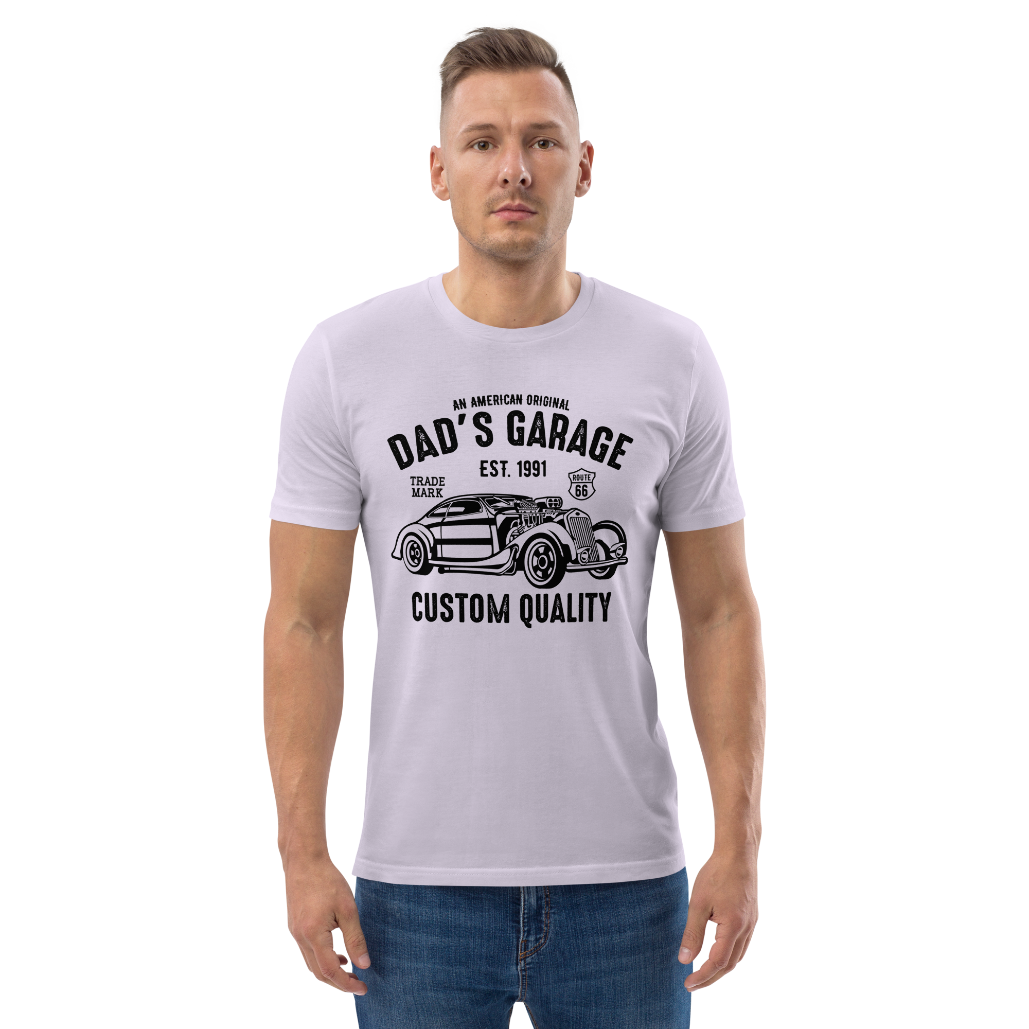 DAD'S GARAGE unisex t-shirt