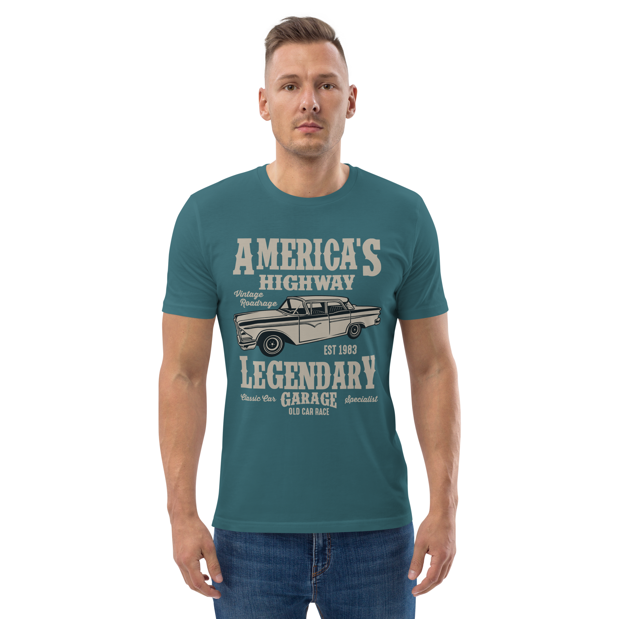 AMERICA'S HIGHWAY unisex t-shirt