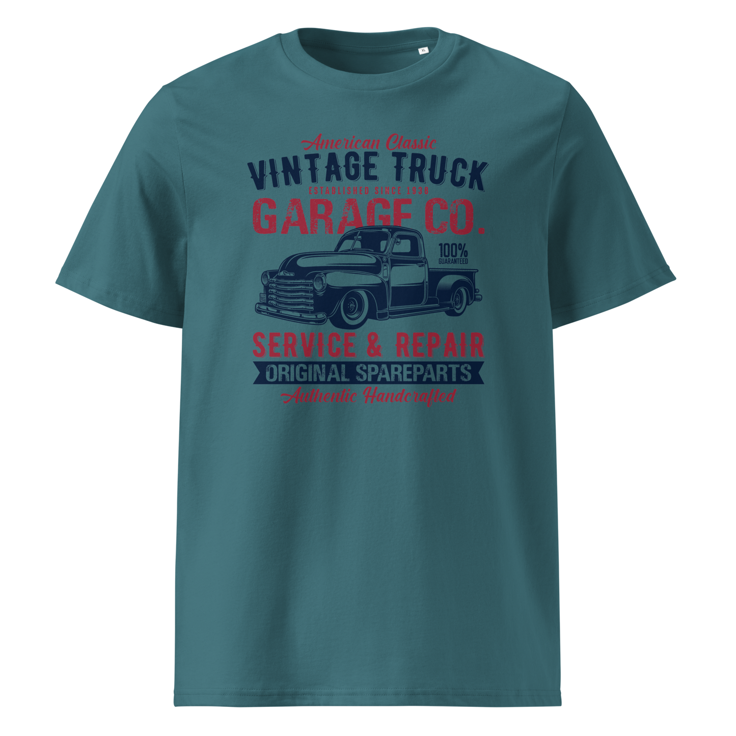 VINTAGE TRUCK Unisex organic cotton t-shirt