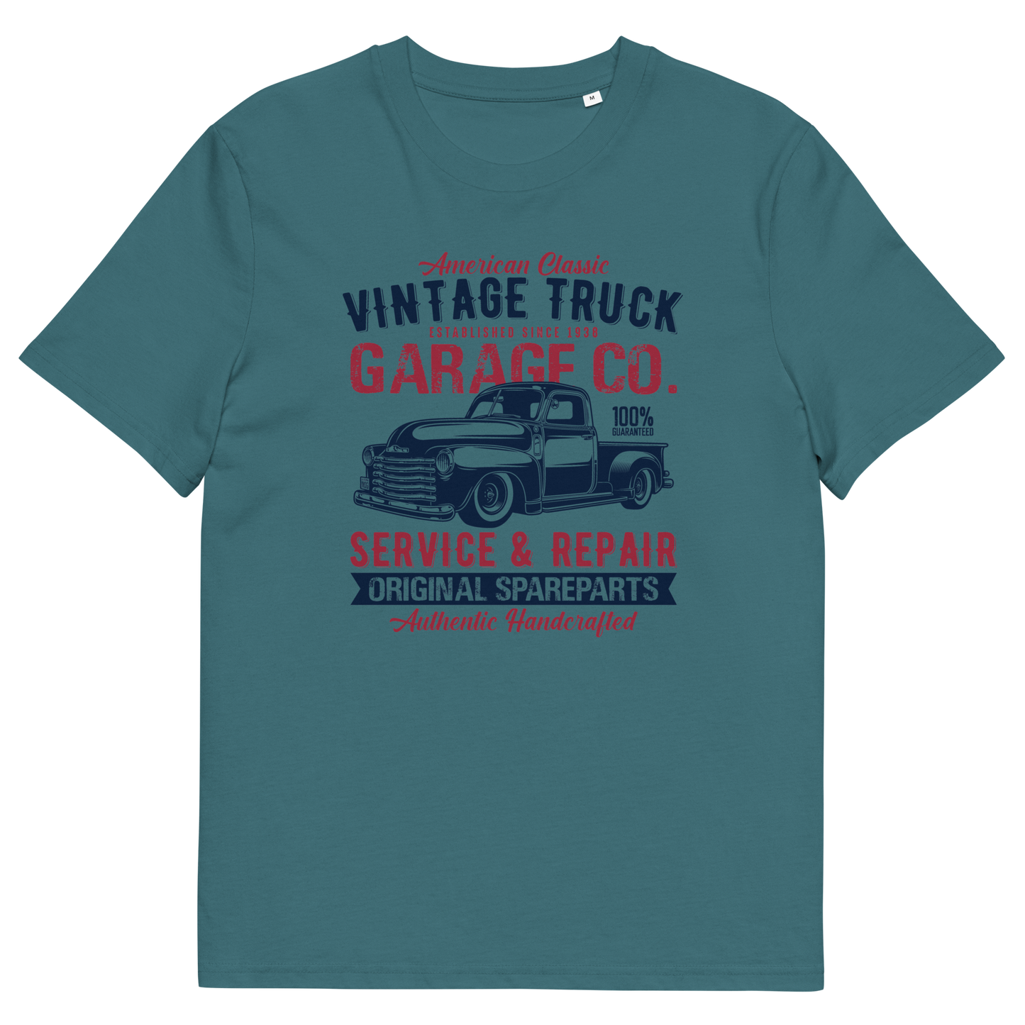 VINTAGE TRUCK Unisex organic cotton t-shirt