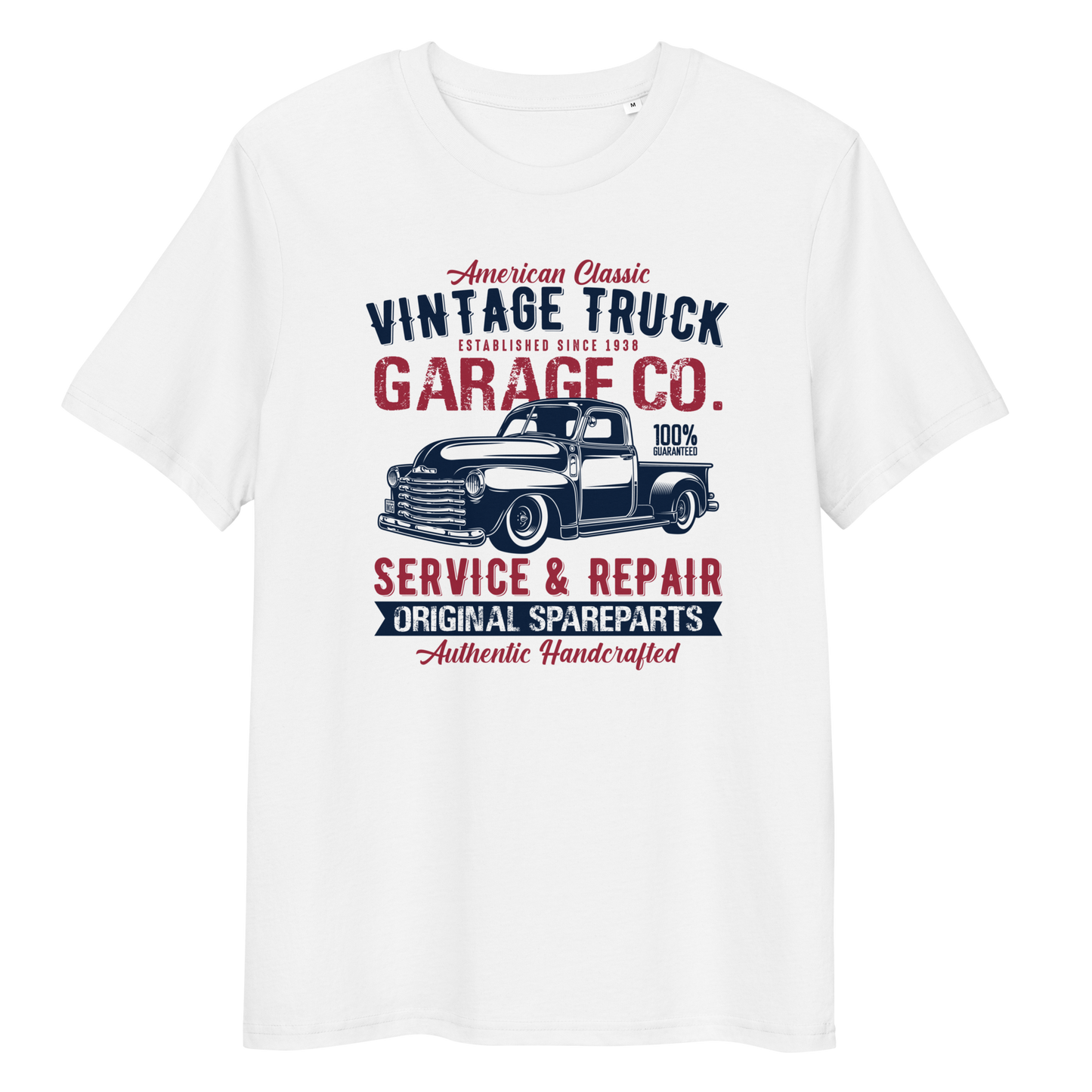 VINTAGE TRUCK Unisex organic cotton t-shirt