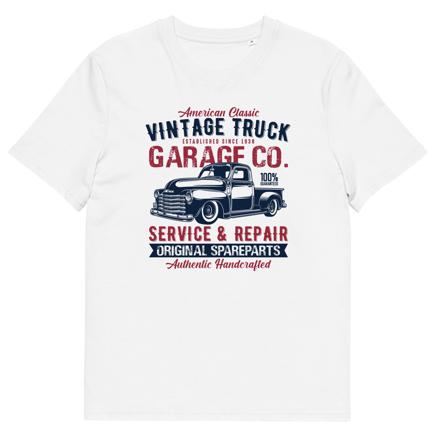 VINTAGE TRUCK Unisex organic cotton t-shirt