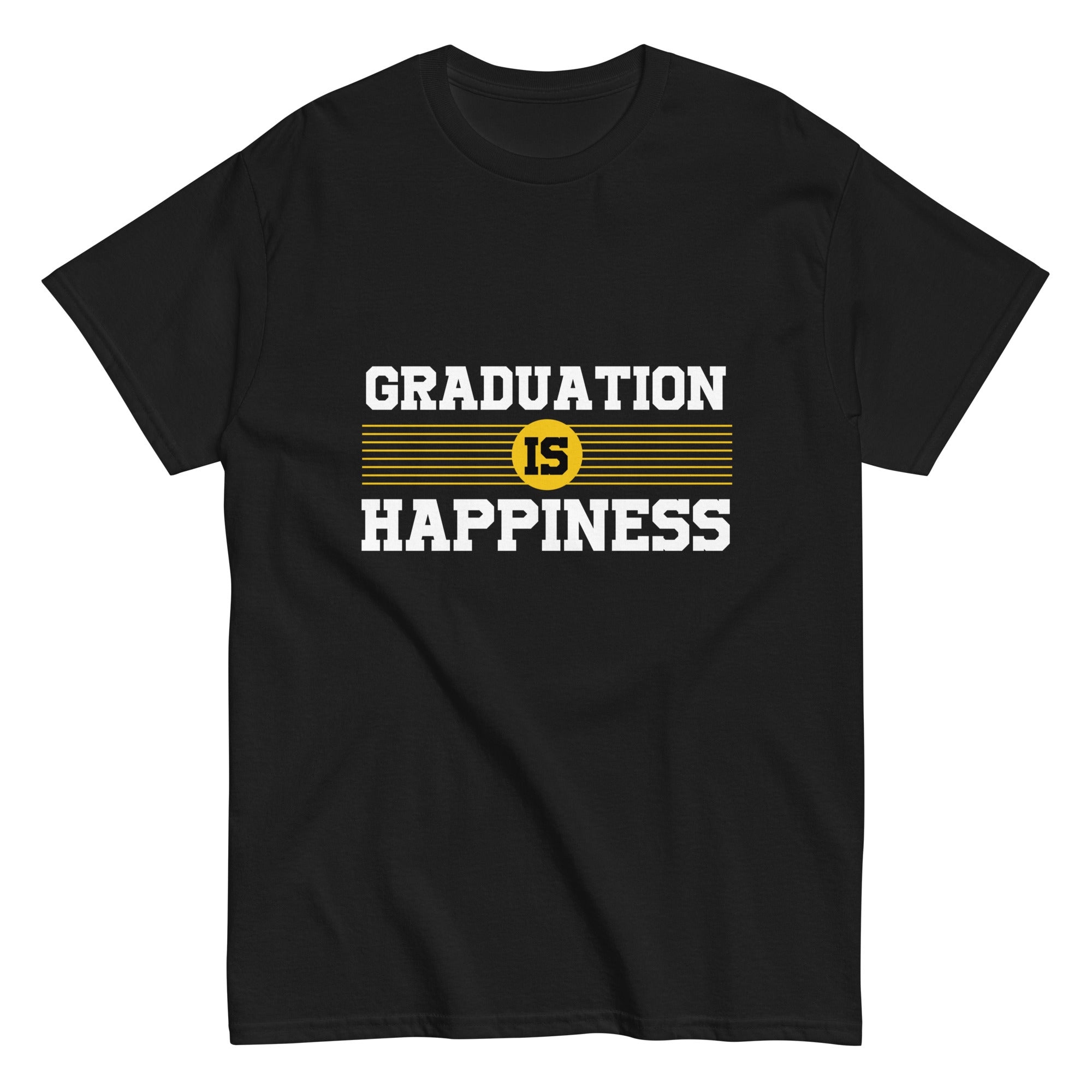 Camiseta para hombre LA GRADUACIÓN ES FELICIDAD