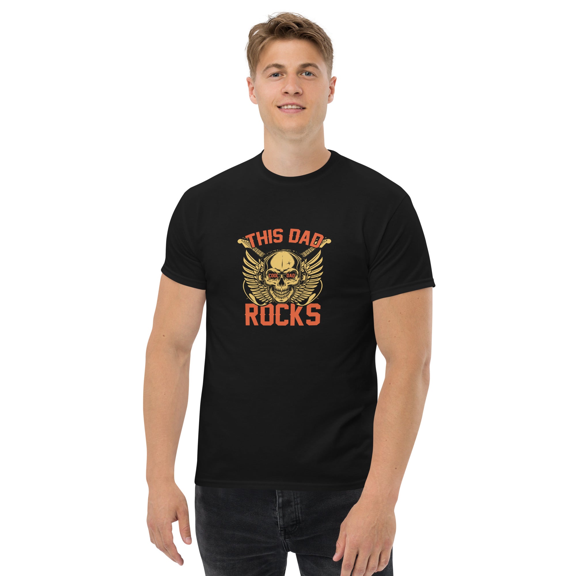 THIS DAD ROCKS men's t-shirt