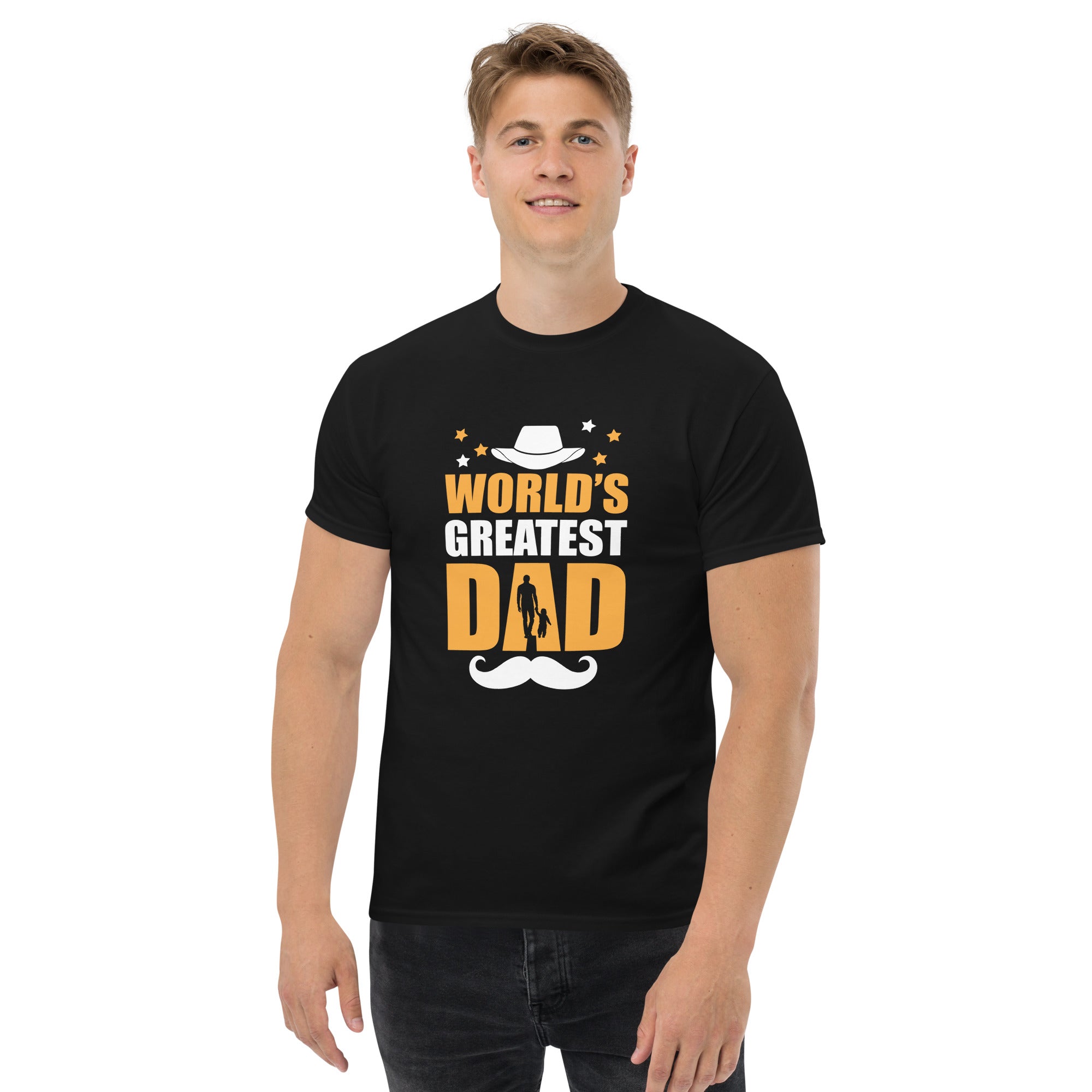 GRE ATEST DAD men's t-shirt