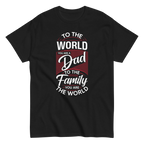 DAD'S WORLD Men's tee - Printoo Shop - - Father's Day, men's tee, Men’s Classic Tee | Gildan 5000, t-shirt, tee