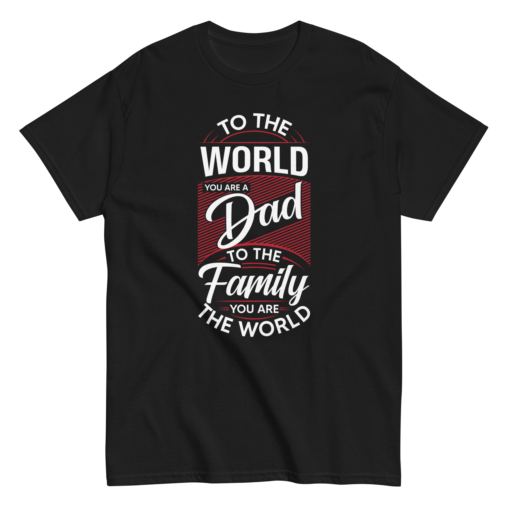 DAD'S WORLD Men's tee