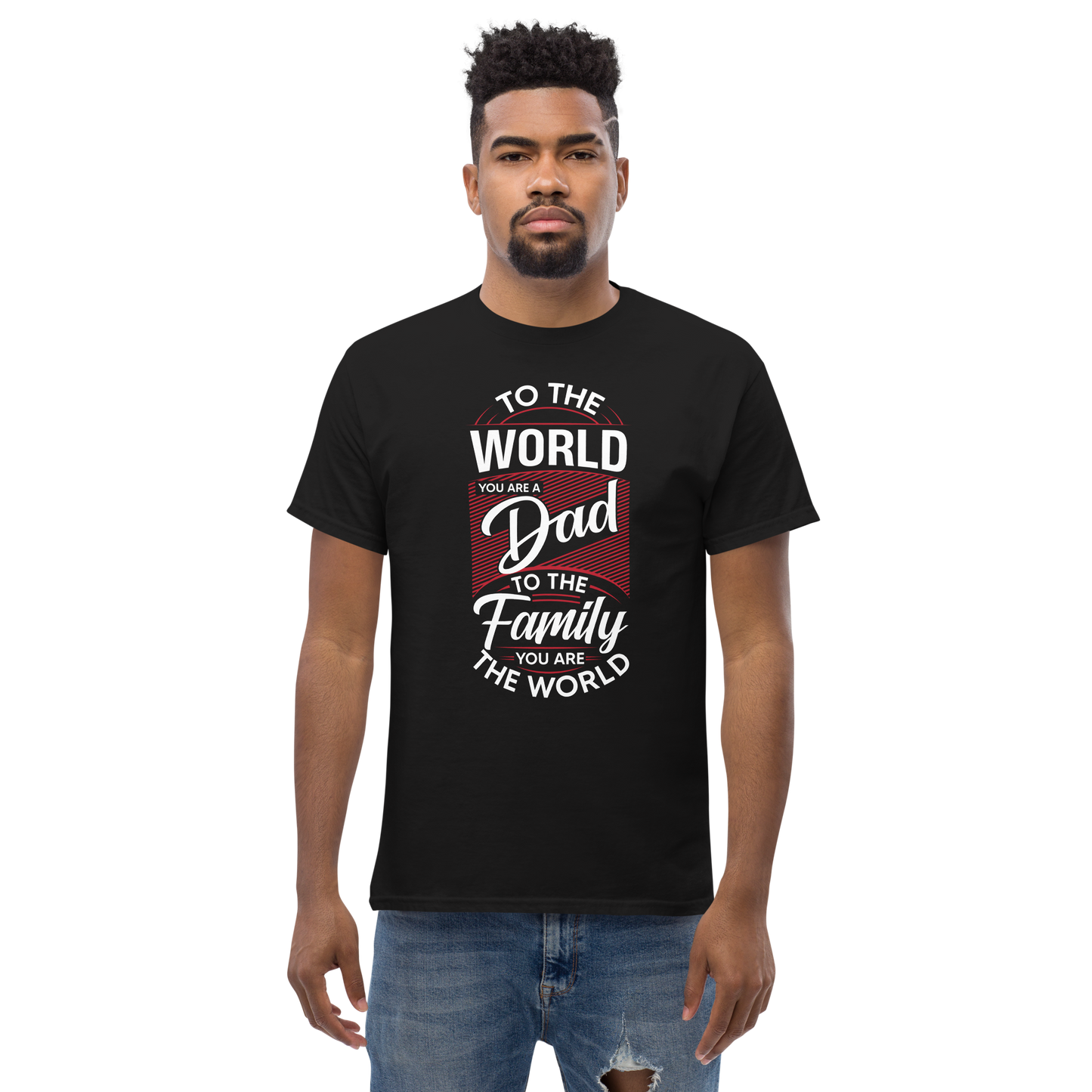 DAD'S WORLD Men's tee