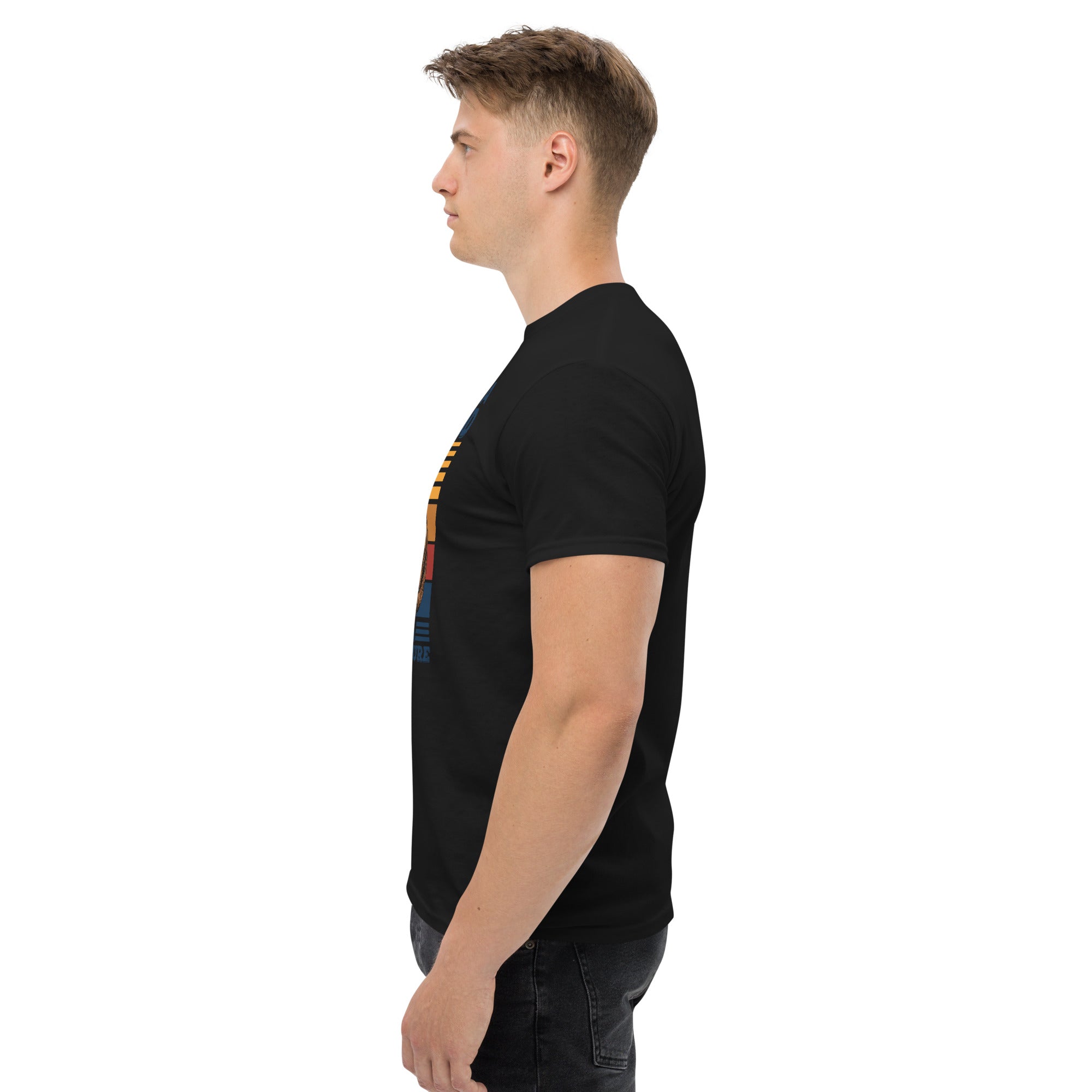 Camiseta de hombre con figura paterna y cuerpo de papá
