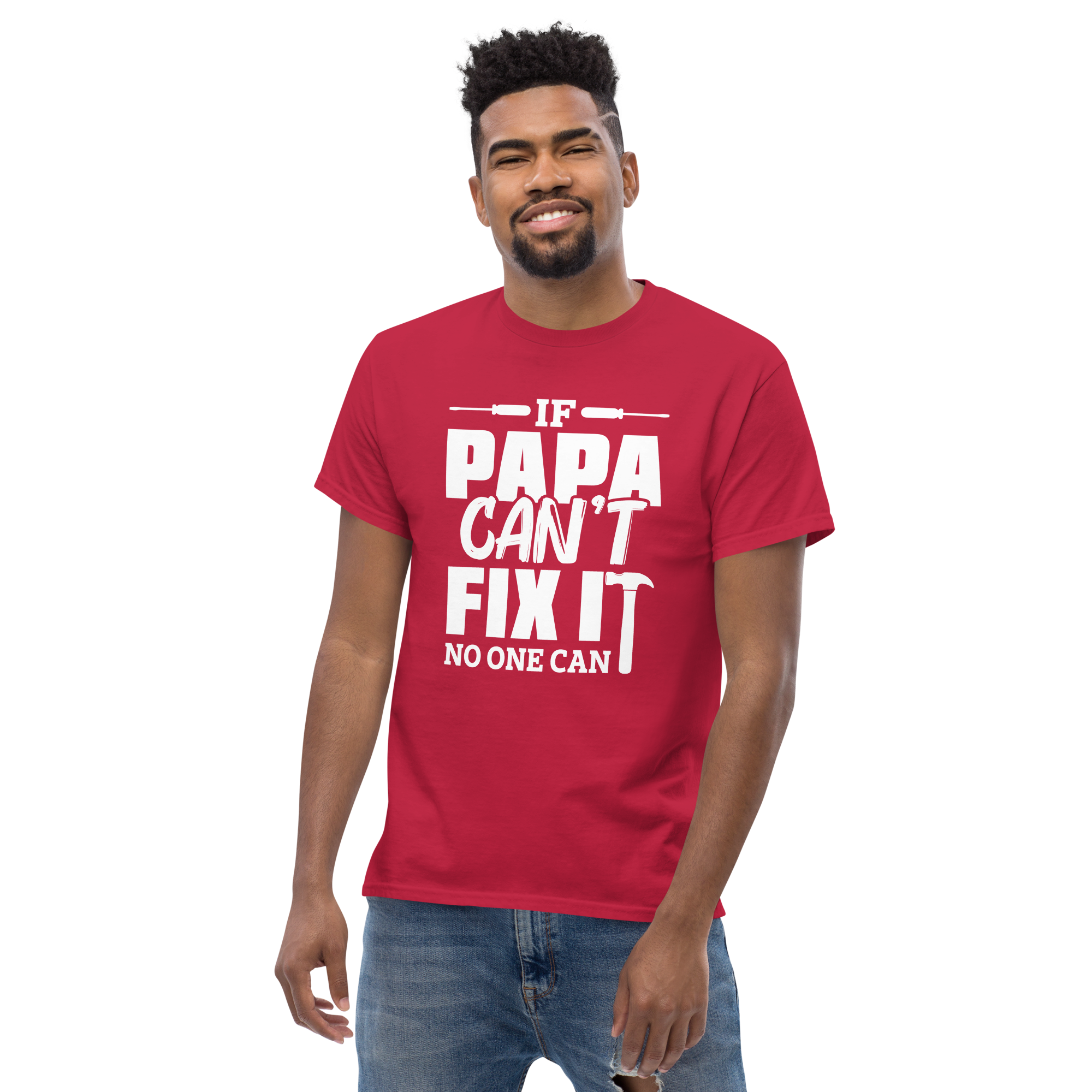 PAPA'S FIX IT men's t-shirt