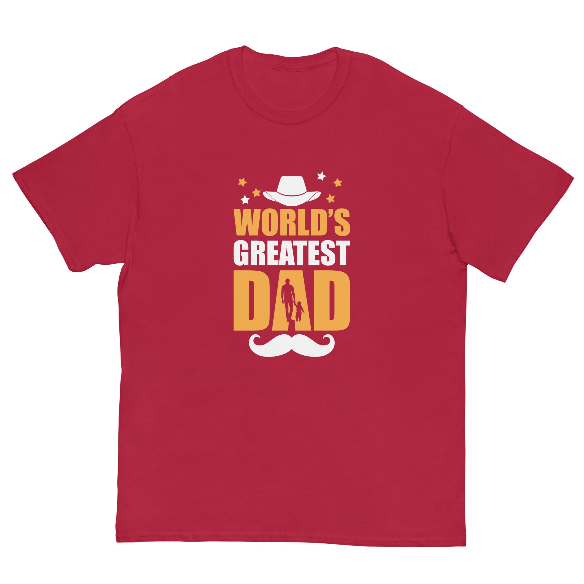 GRE ATEST DAD men's t-shirt