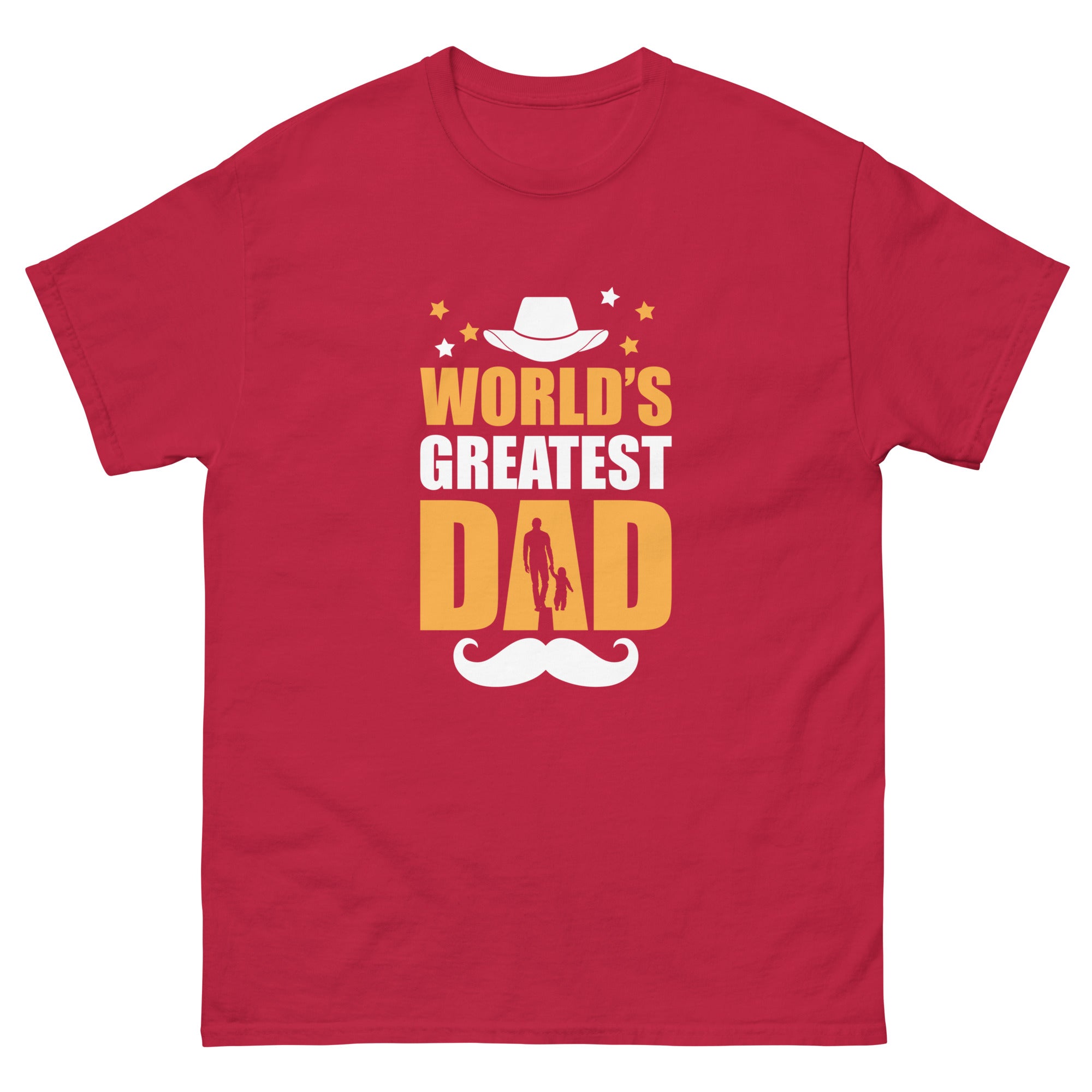 GRE ATEST DAD men's t-shirt