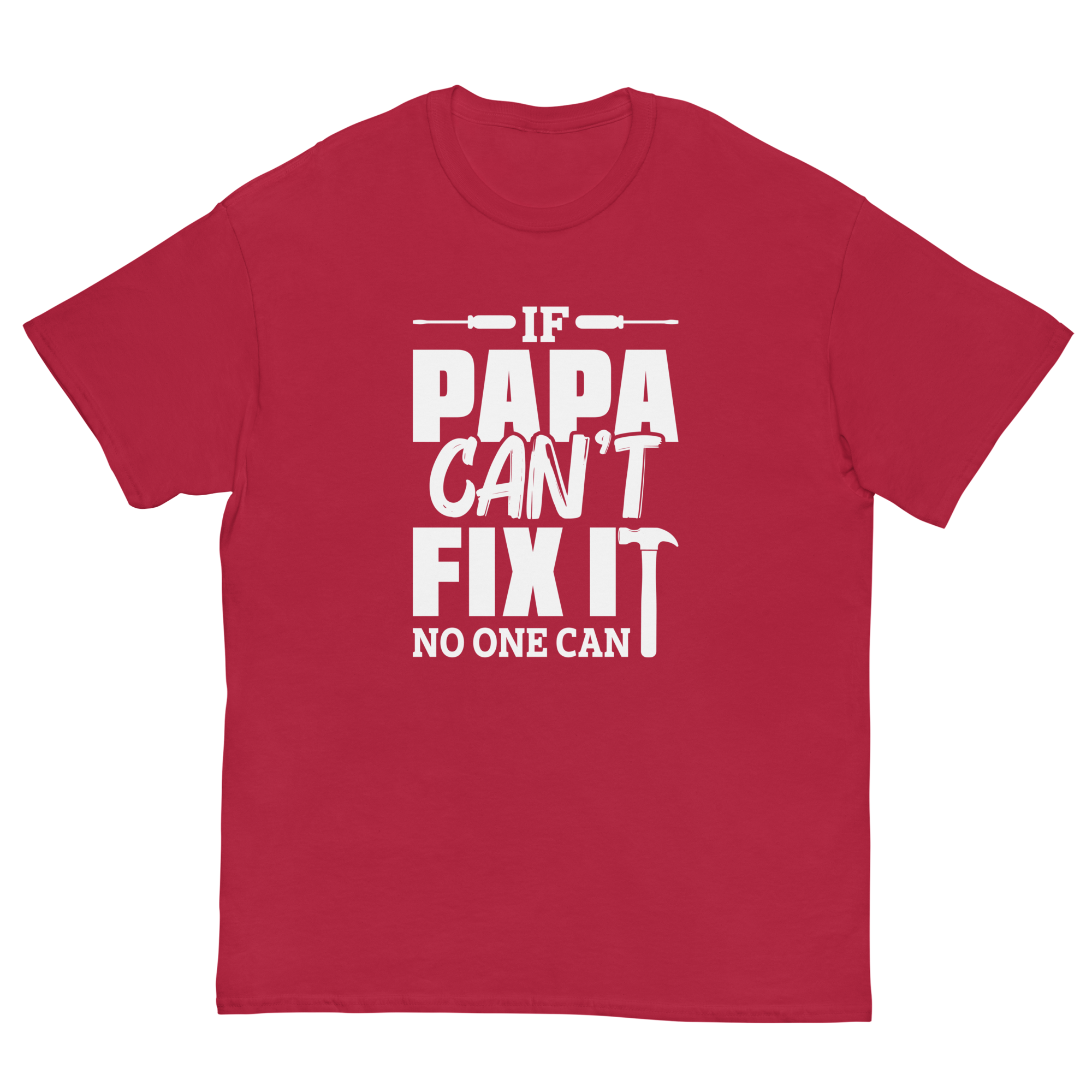 PAPA'S FIX IT men's t-shirt